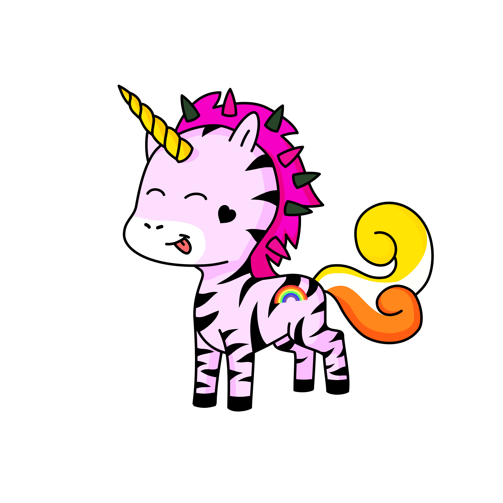 Windy, the unicorn