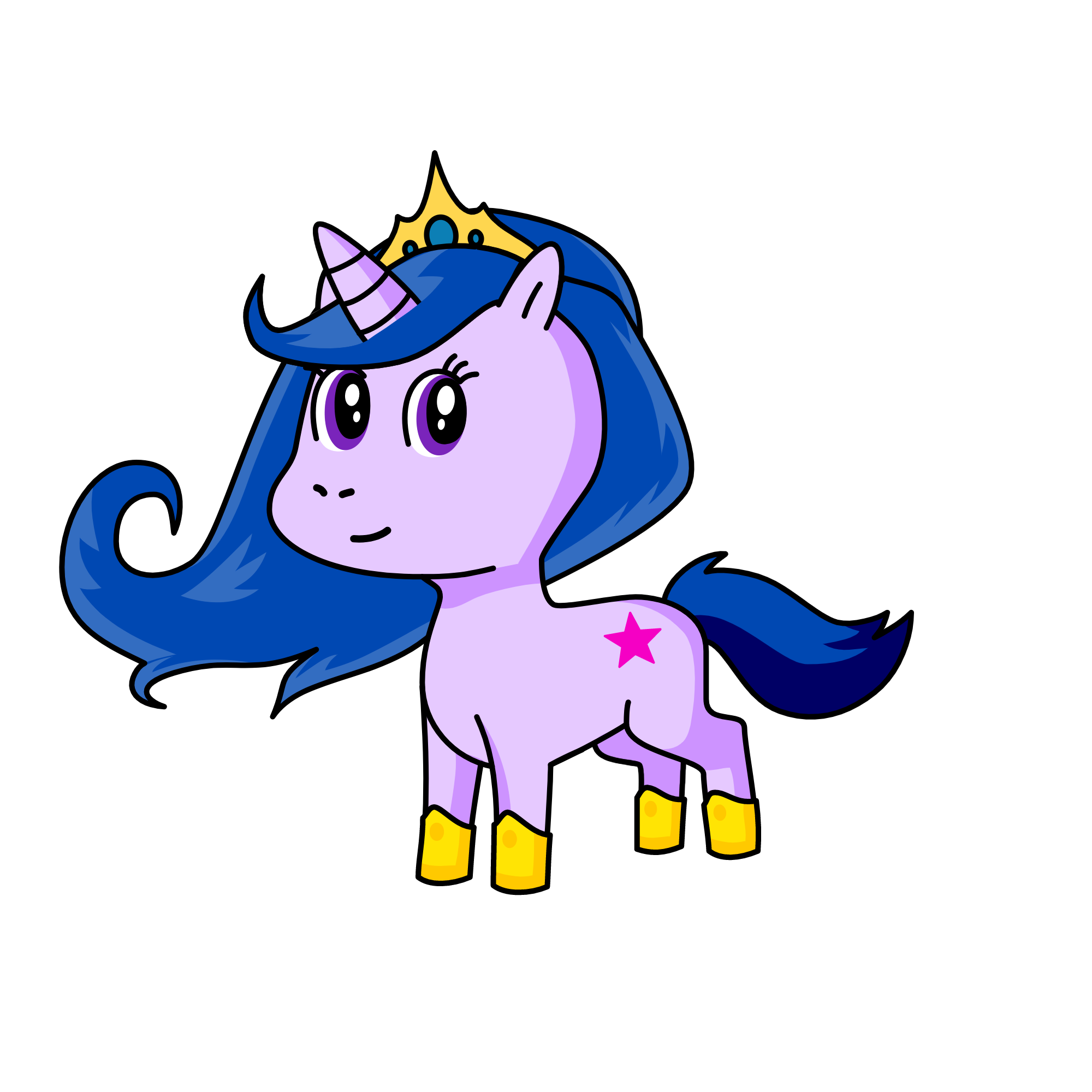Twilight Sparkle MLP, the unicorn