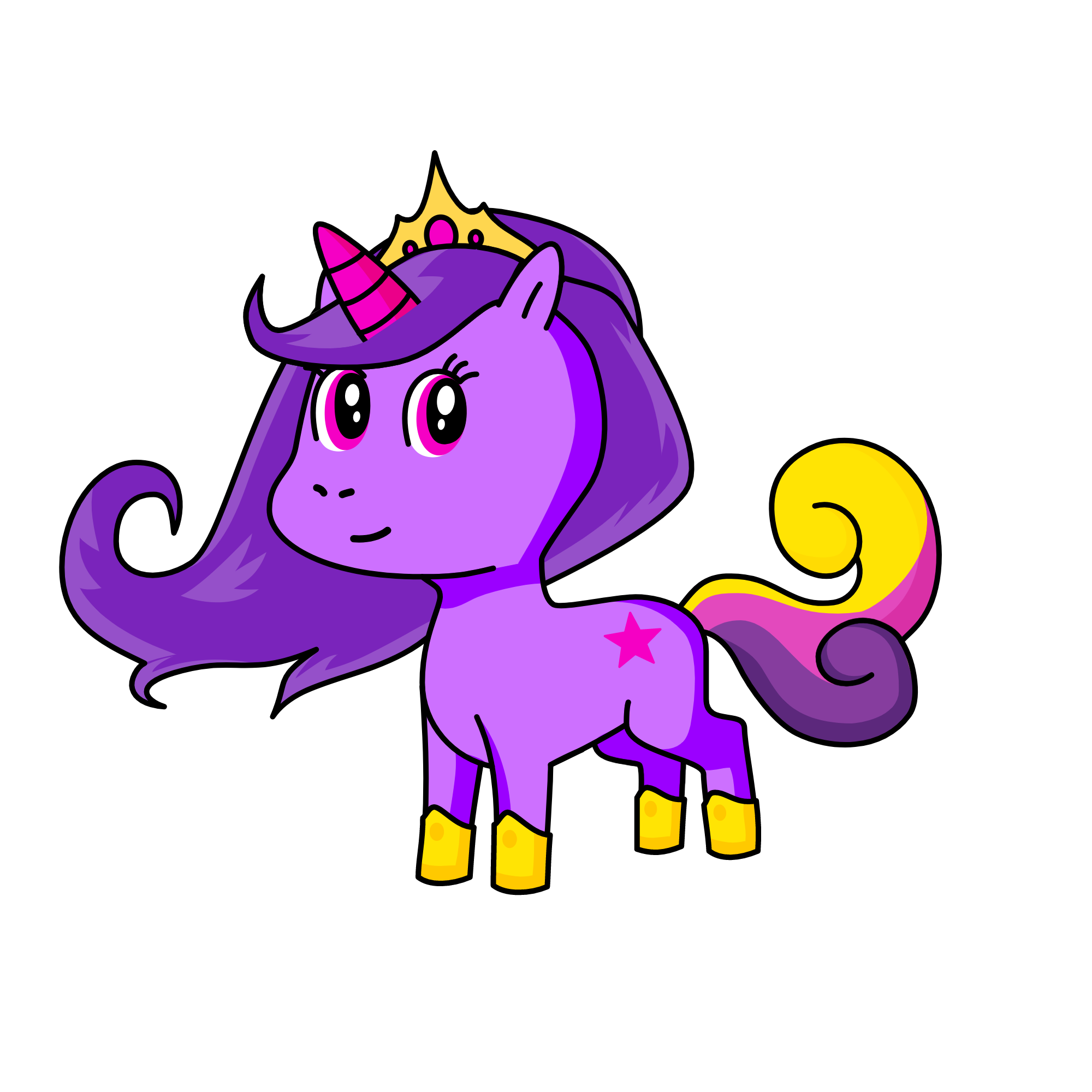 Candance, the unicorn