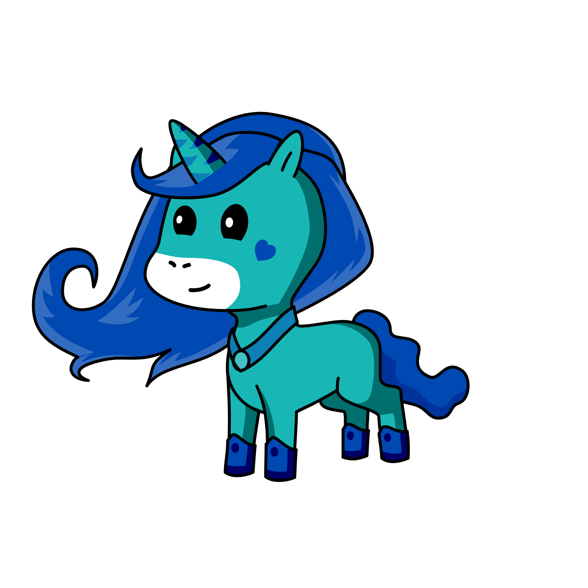 Starsnow, the unicorn