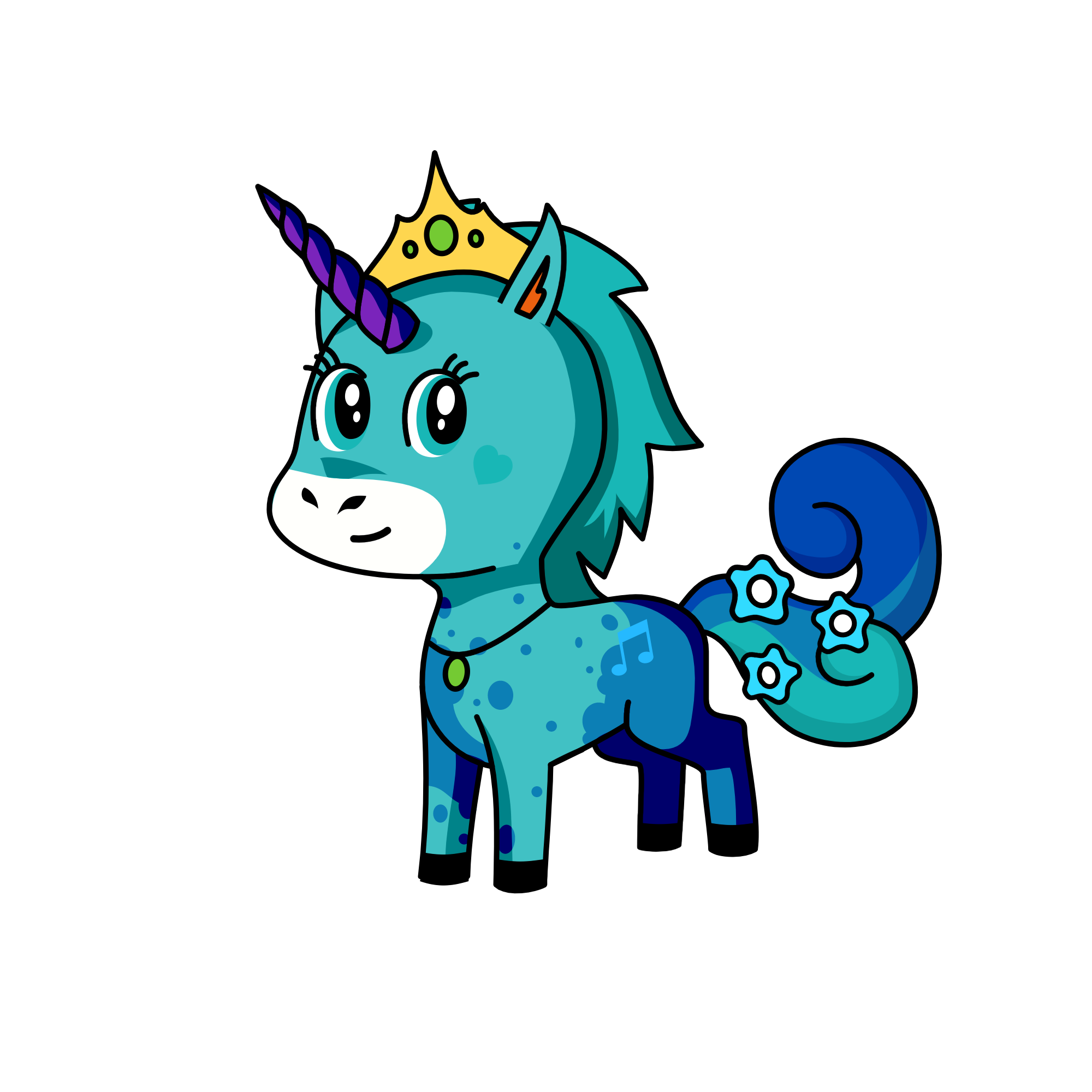 luna, the unicorn