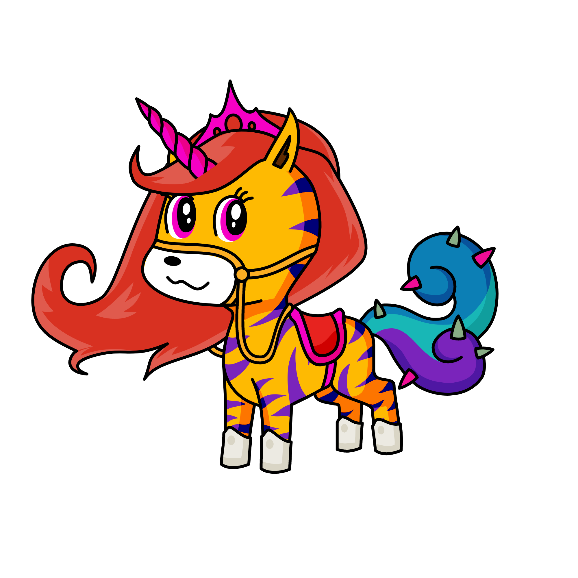 qeen, the unicorn