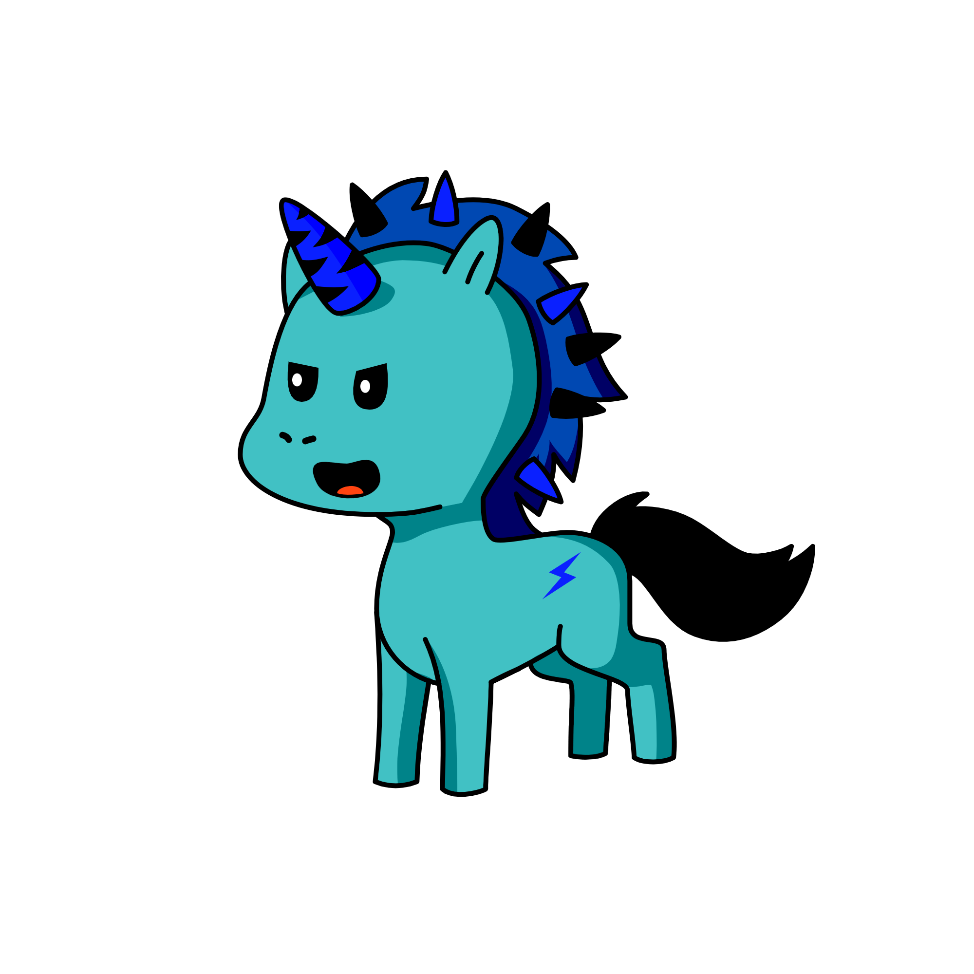 Ein, the unicorn