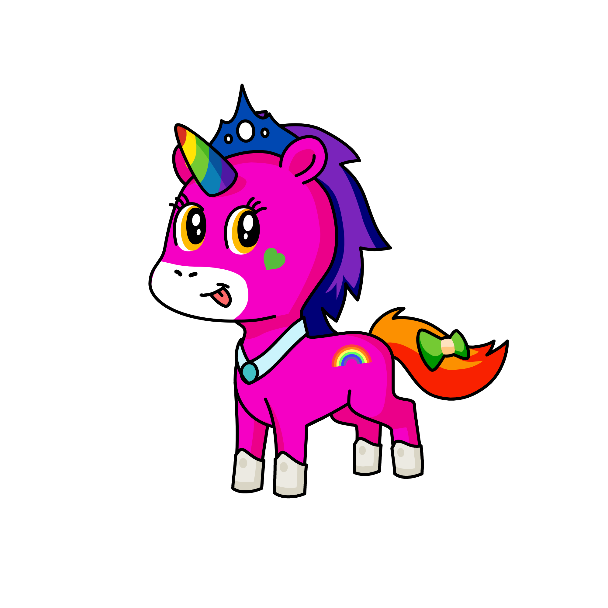 Diana, the unicorn