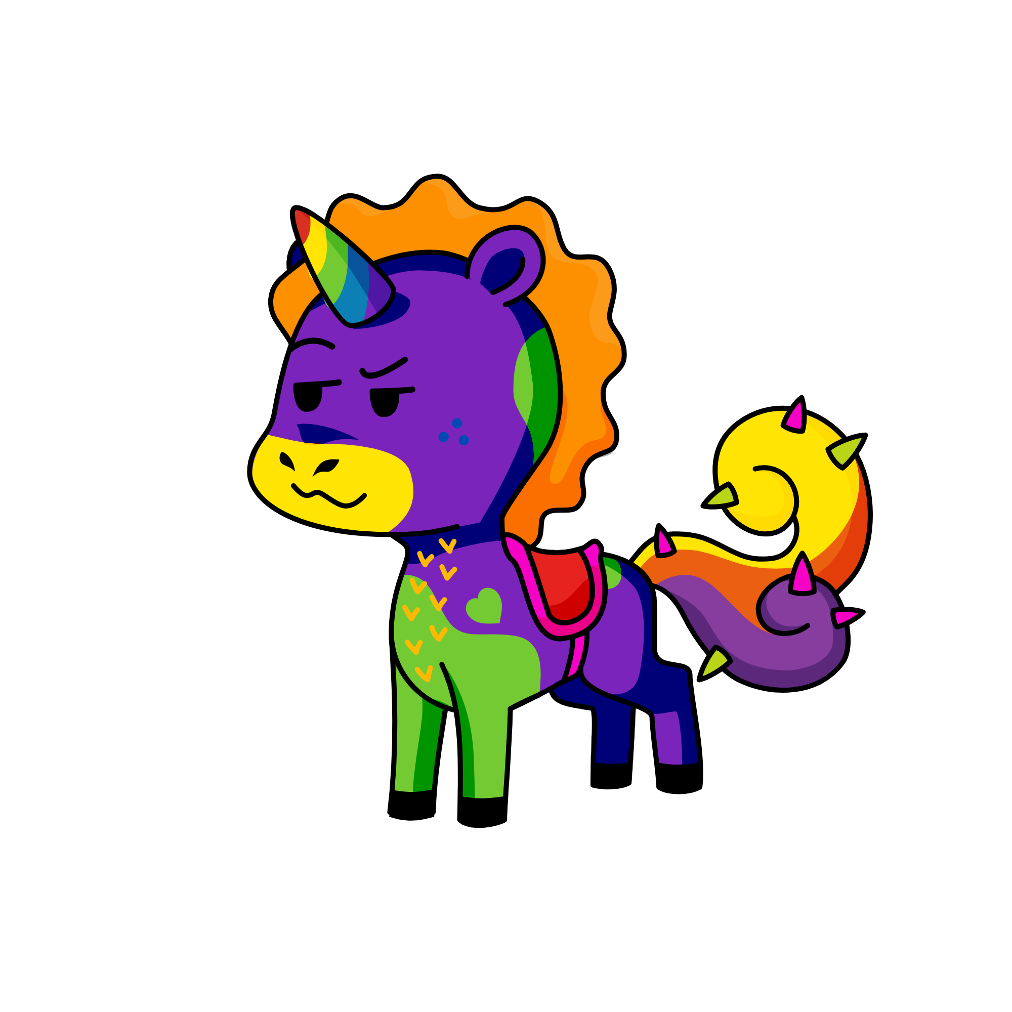 Elizabeth, the unicorn