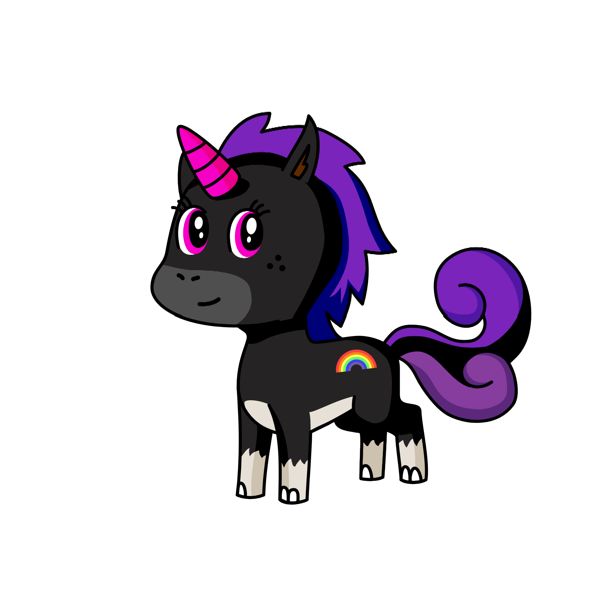 Poopsiecorn, the unicorn
