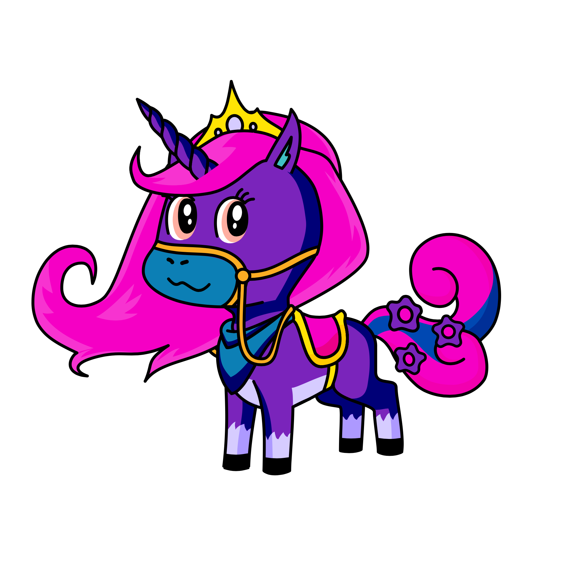 Royal, the unicorn
