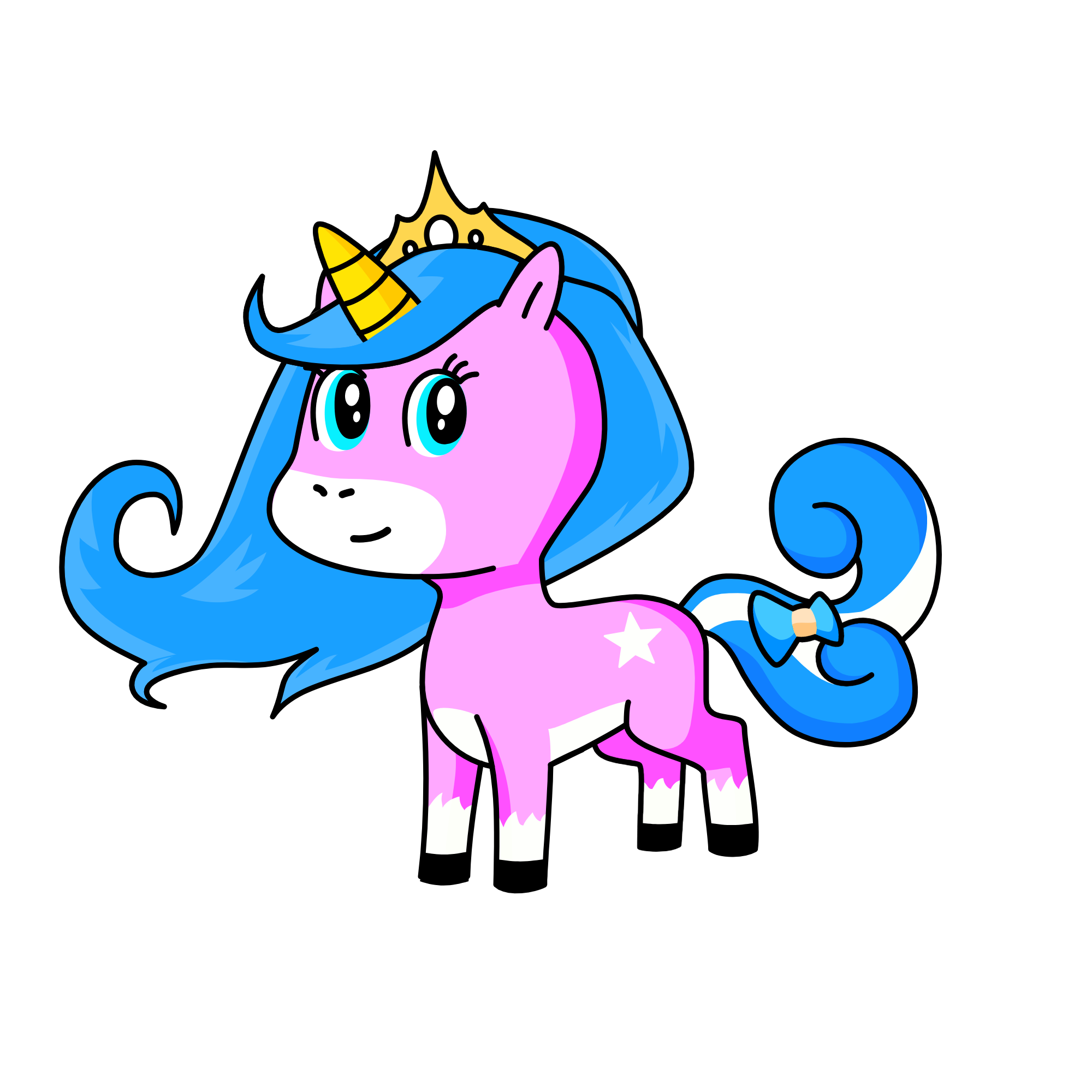 Prrincess Unikitty, the unicorn