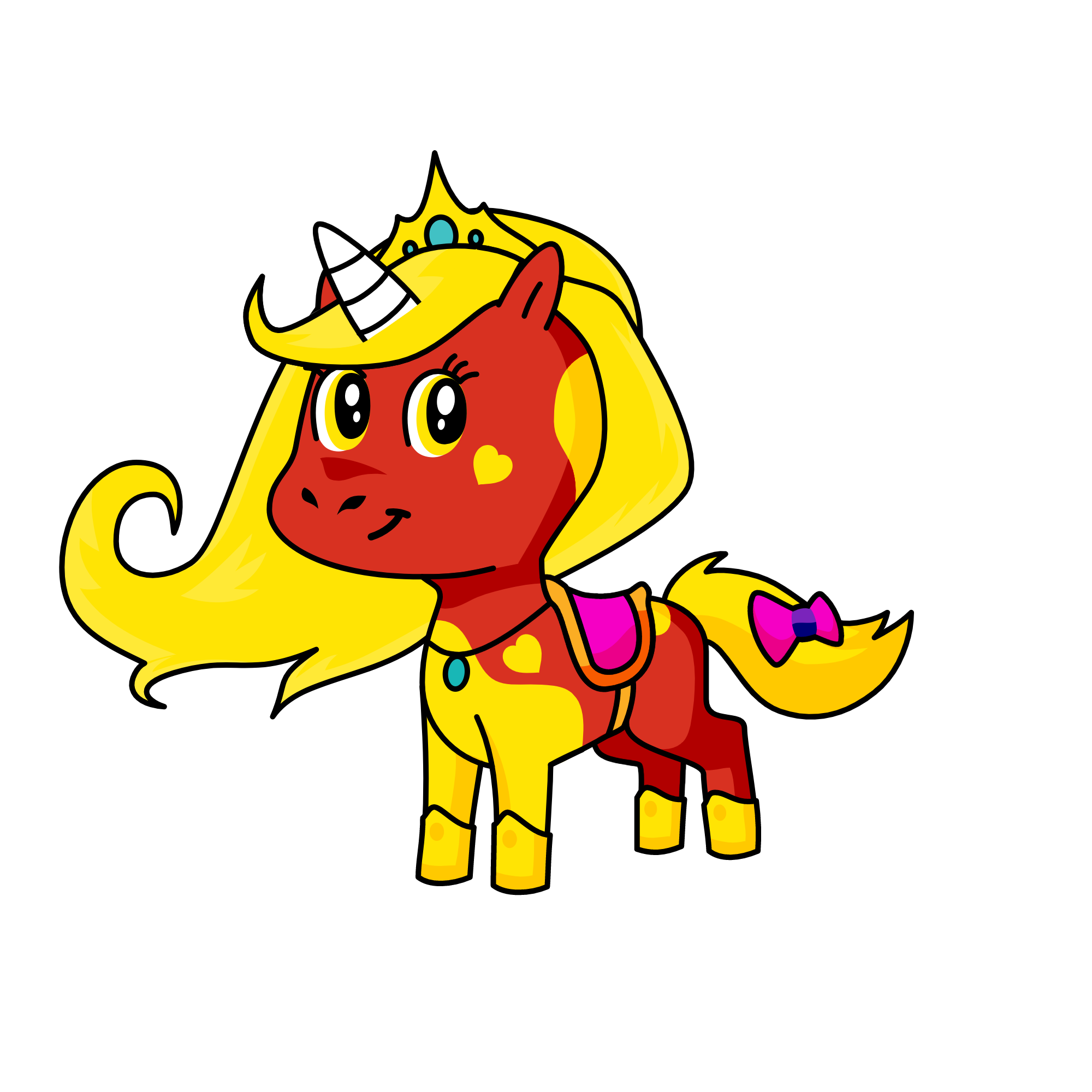 Jade, the unicorn