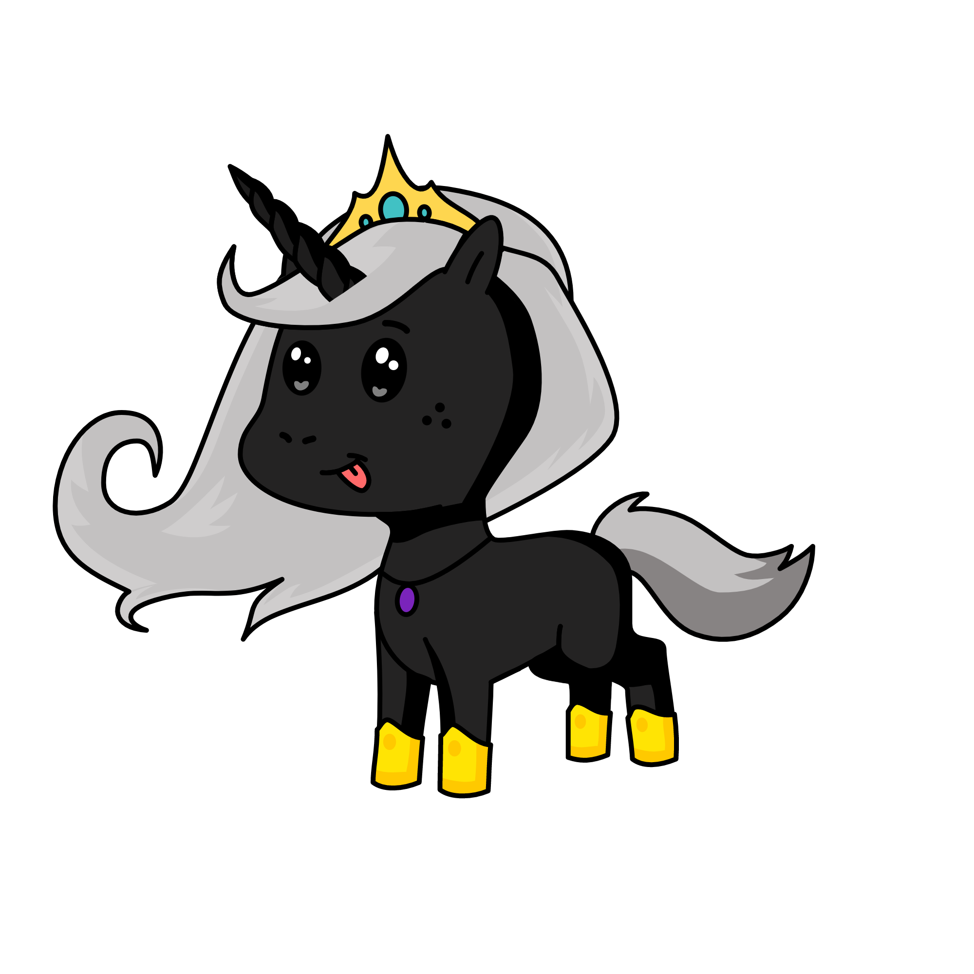 ShadowNightxx, the unicorn