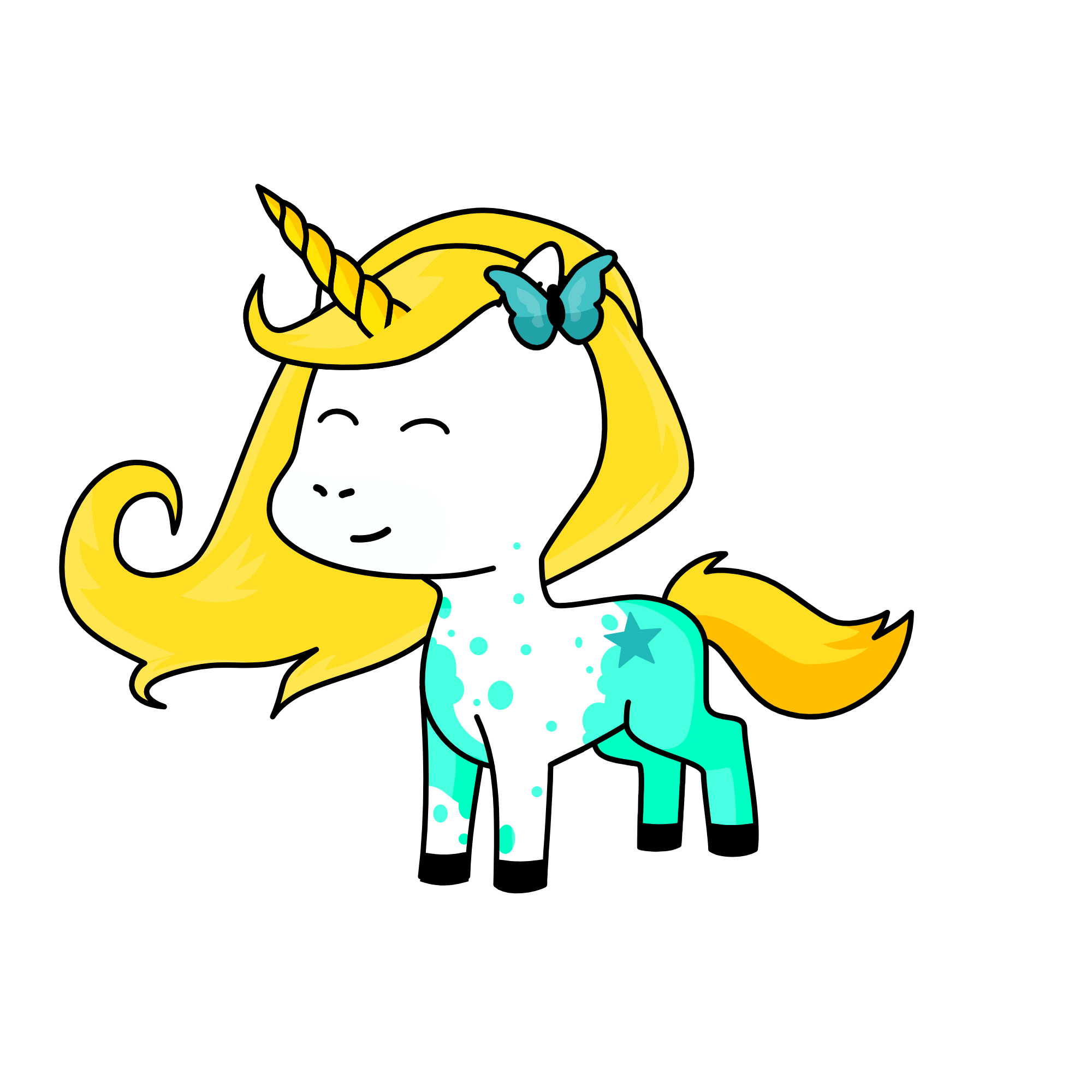 Tiffany, the unicorn