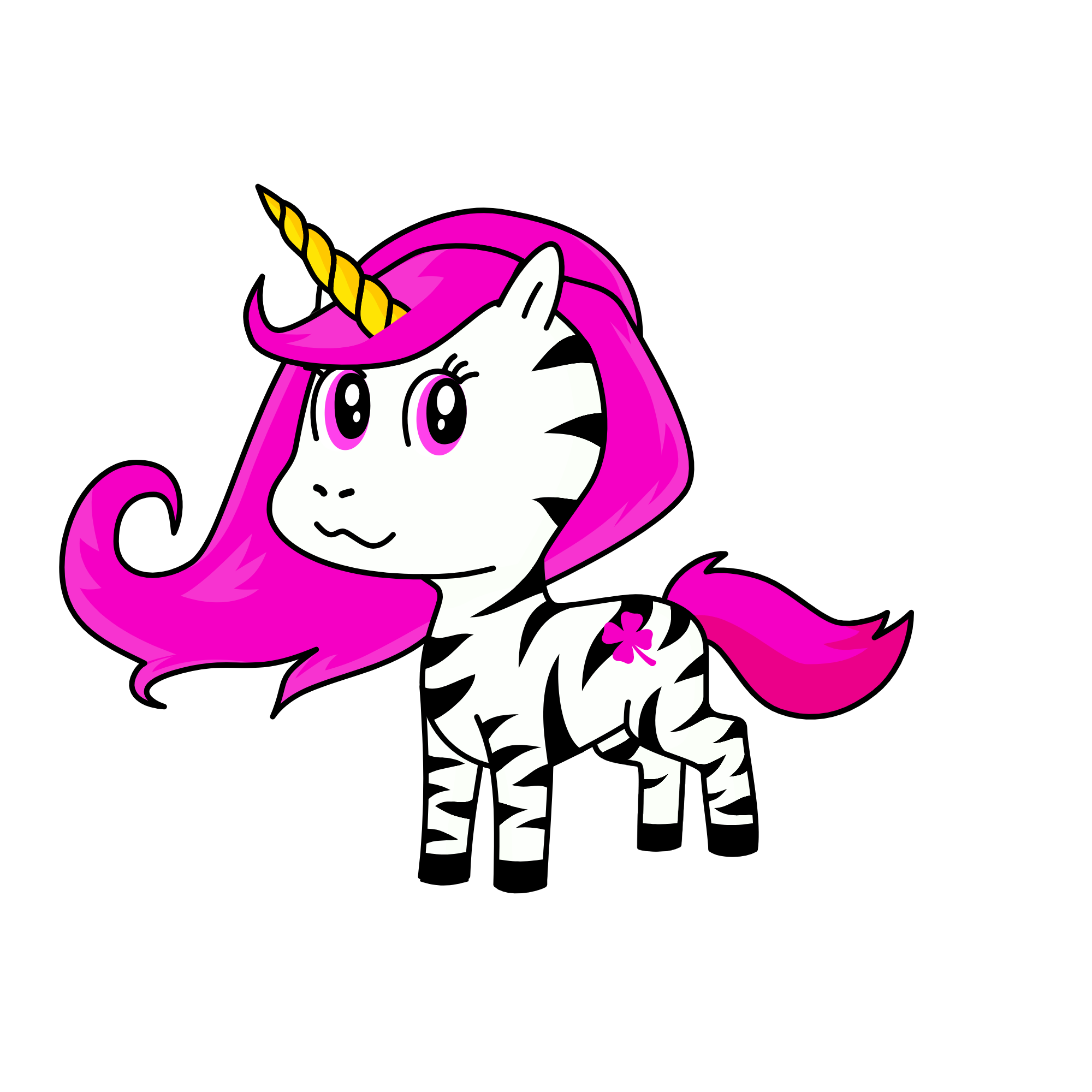 Zaza, the unicorn