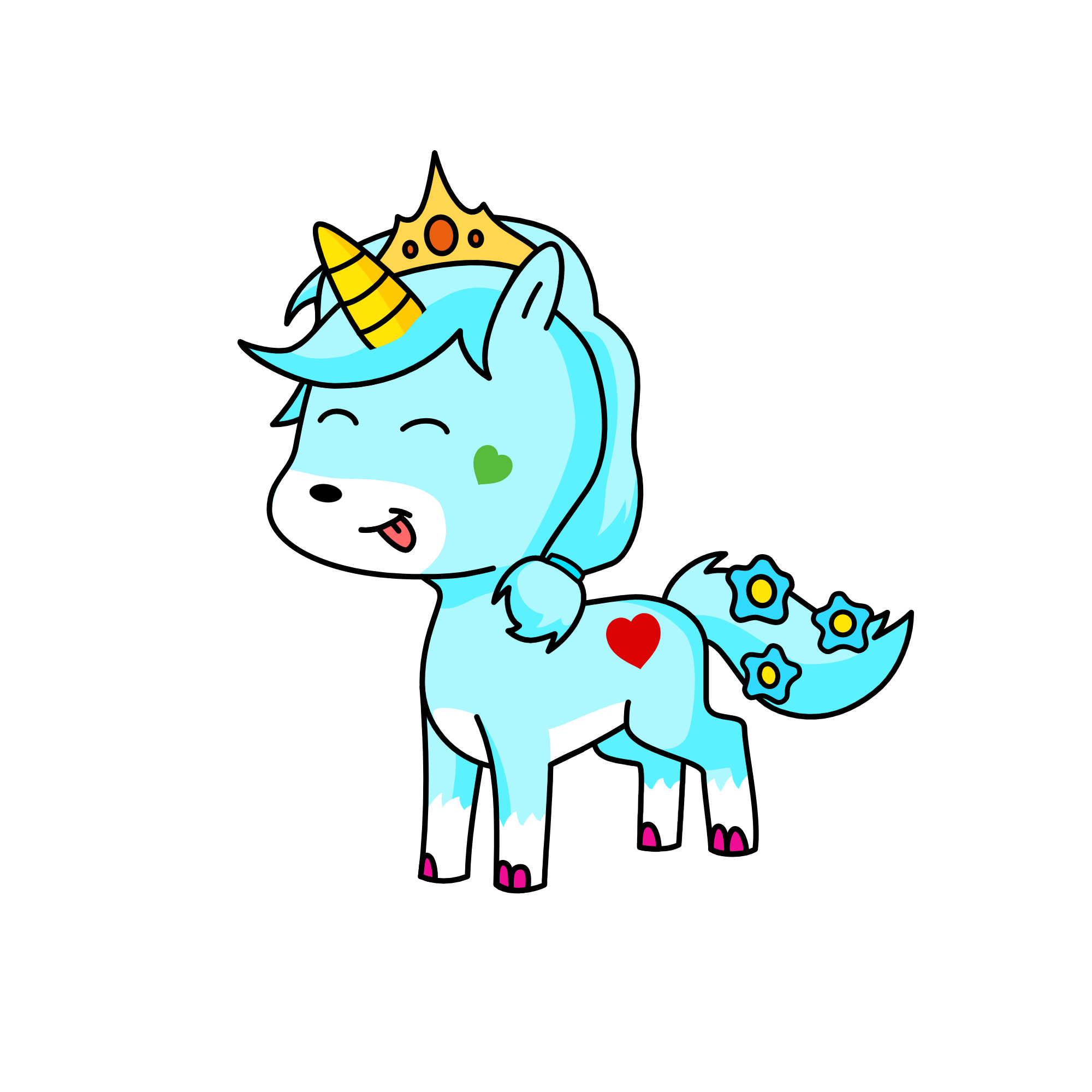JACKY, the unicorn
