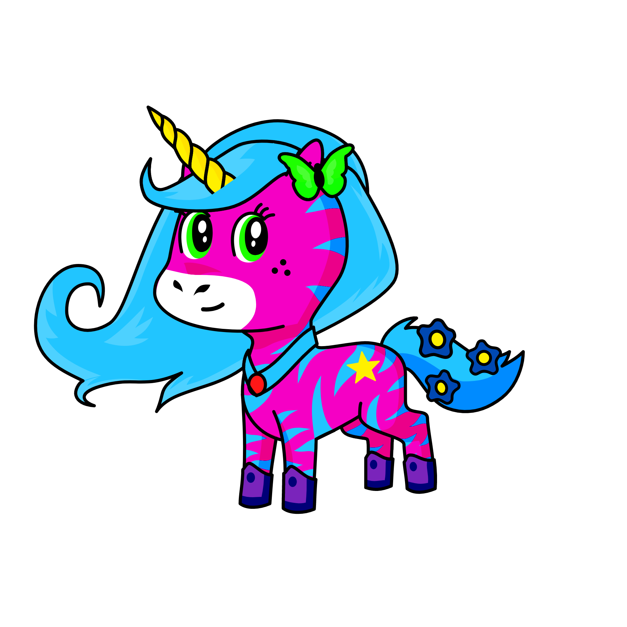 FLORESTA., the unicorn