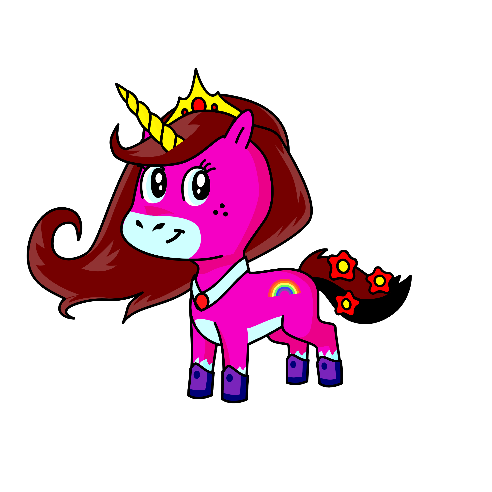 AMOR DE LUA., the unicorn