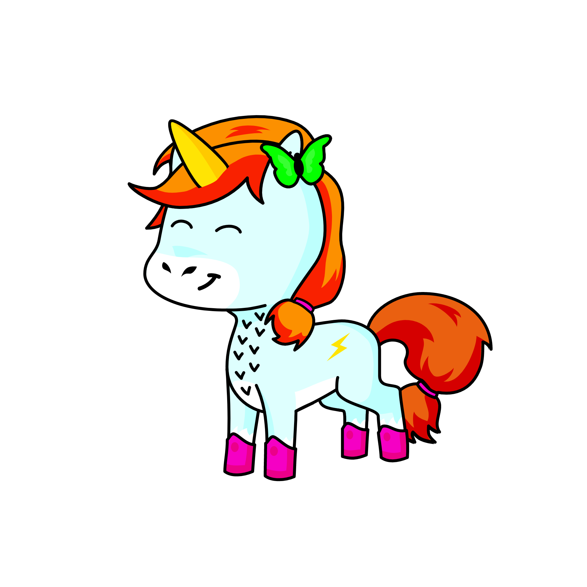 GINDERRHA., the unicorn