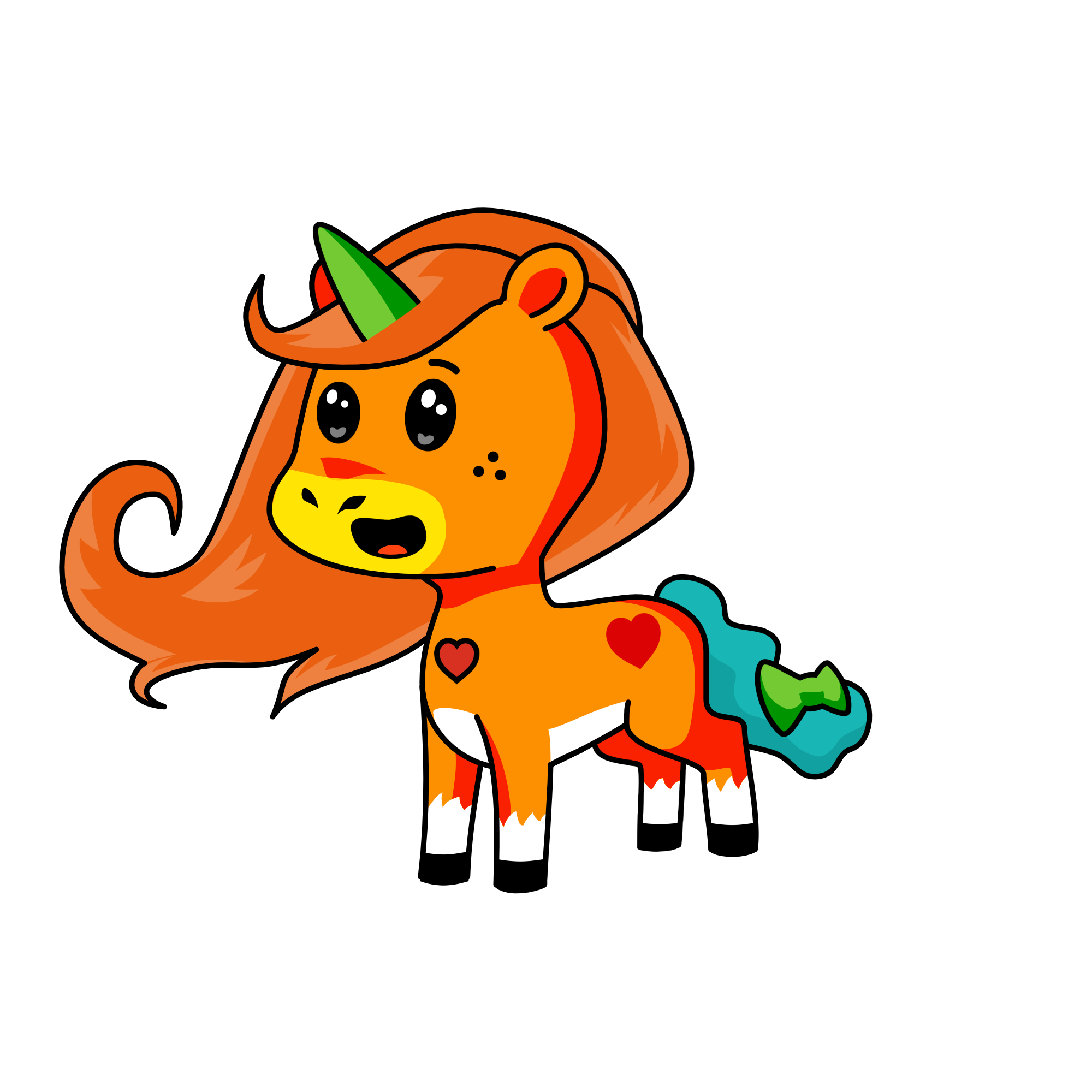 Lala, the unicorn