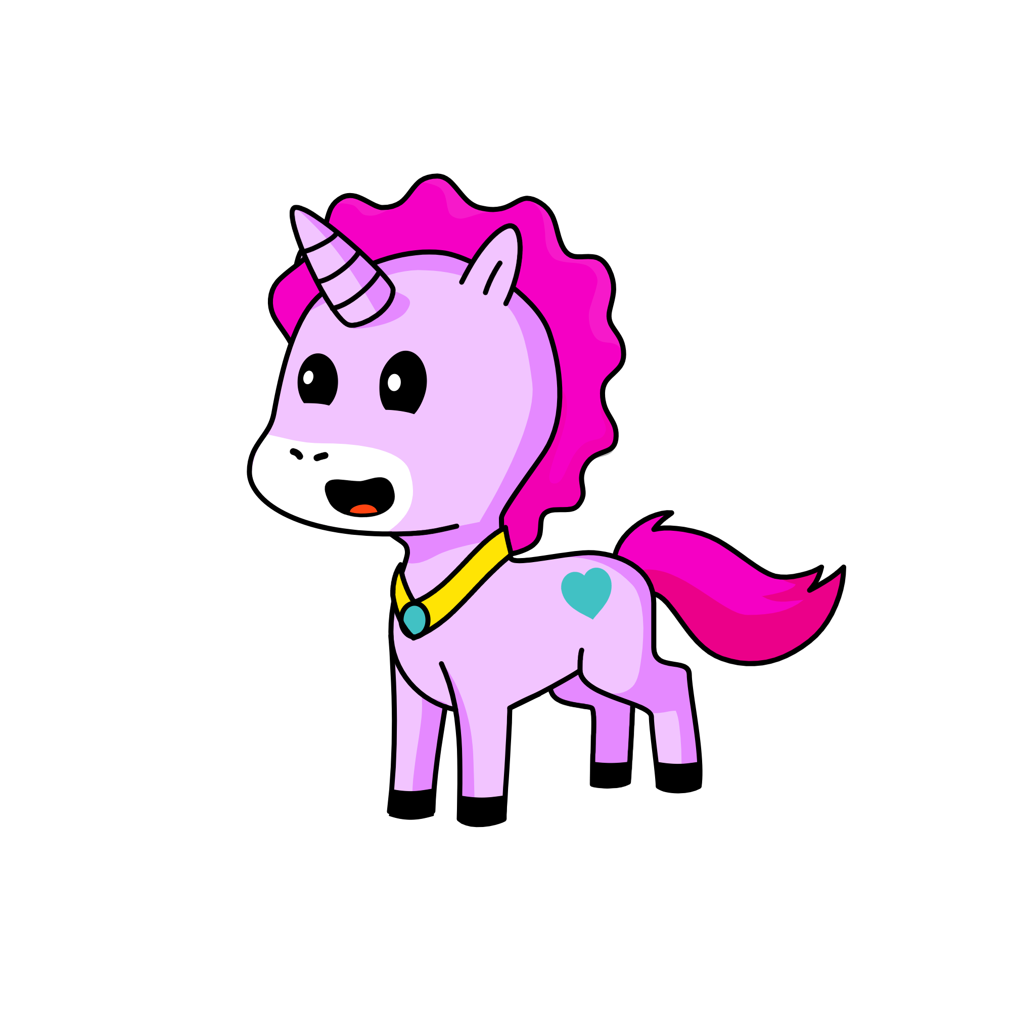 Pinkie Pie, the unicorn