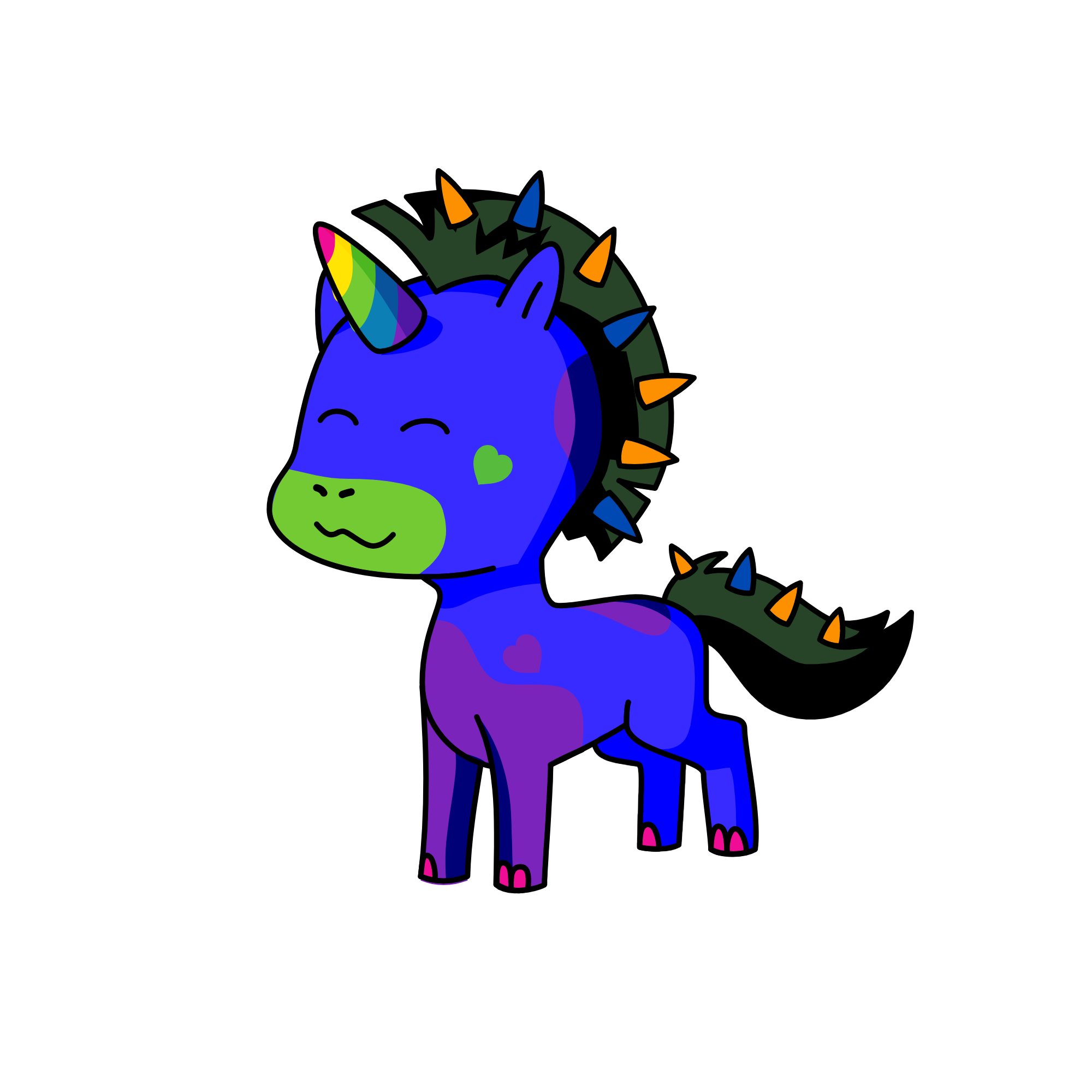 why, the unicorn