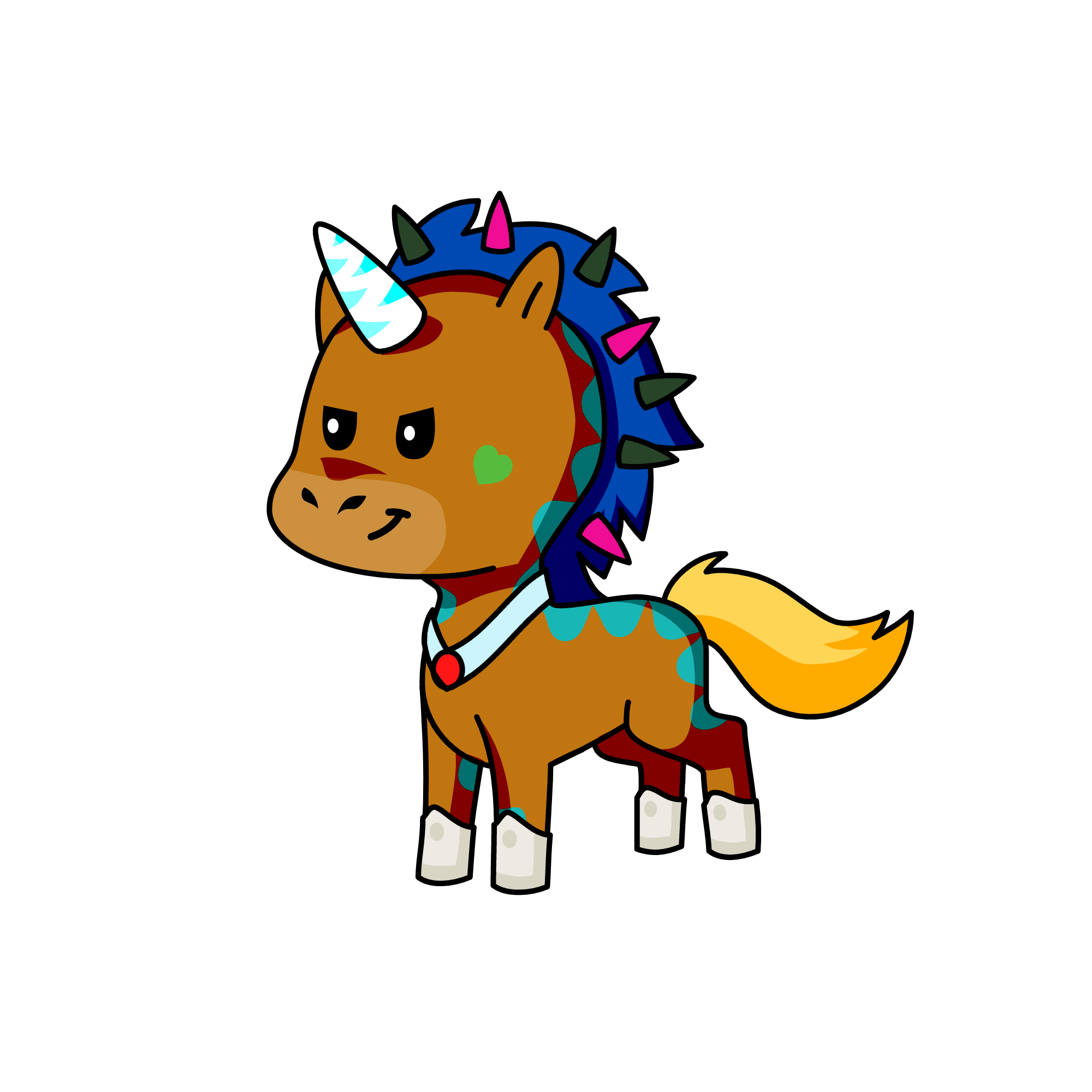gg, the unicorn