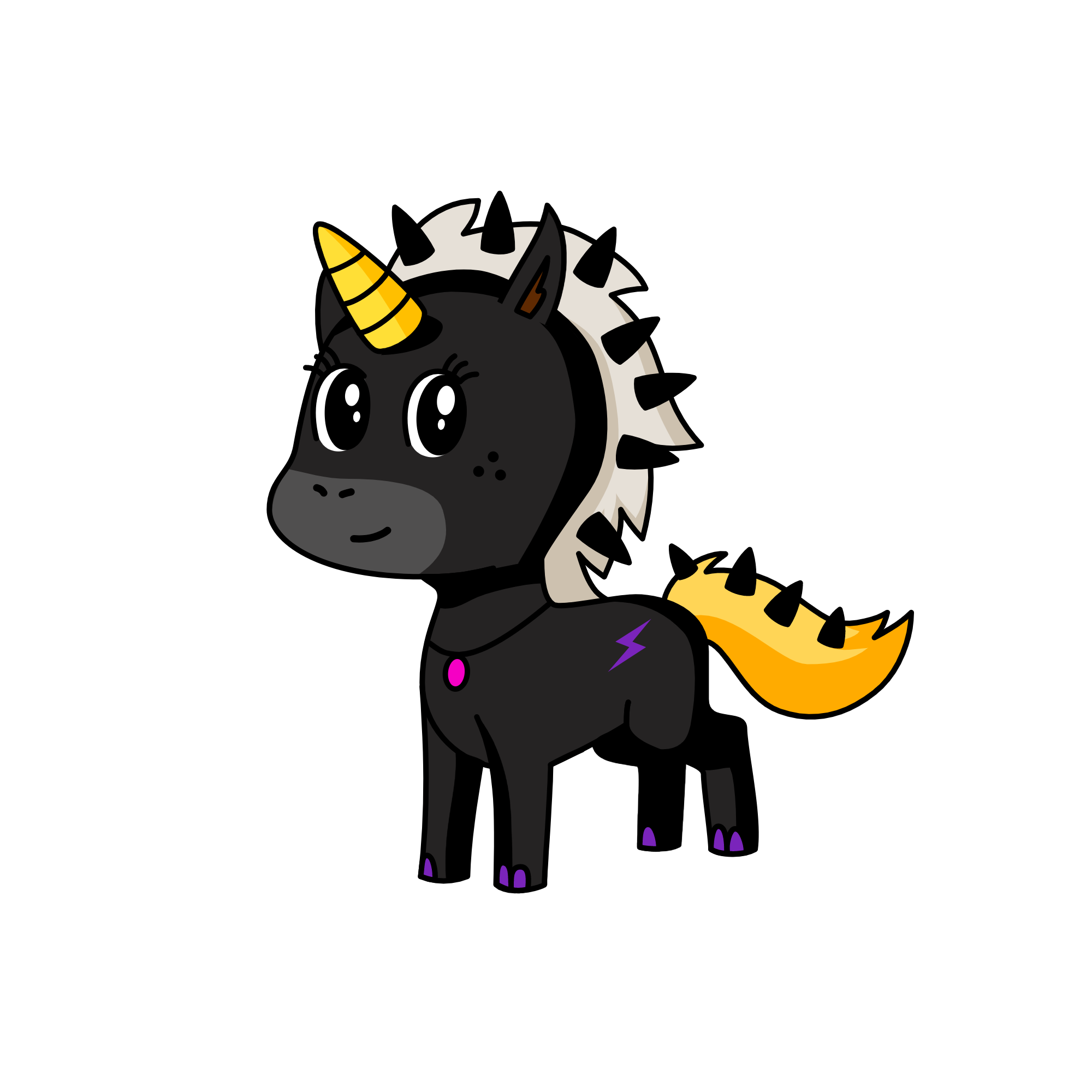 midnight, the unicorn
