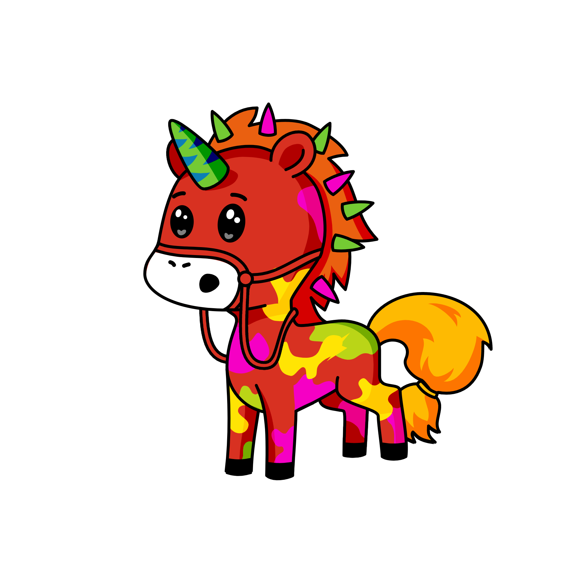 color, the unicorn