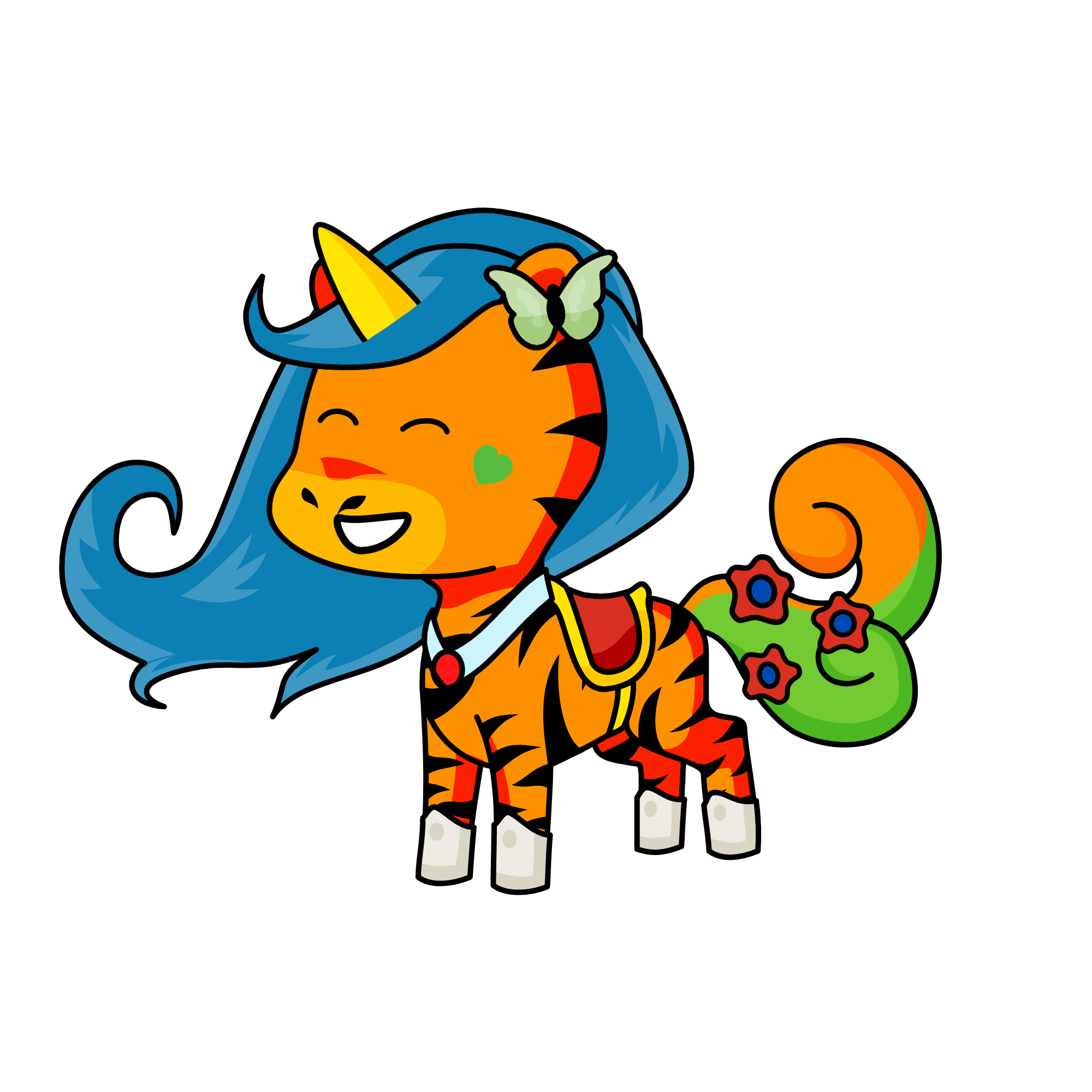saphire, the unicorn