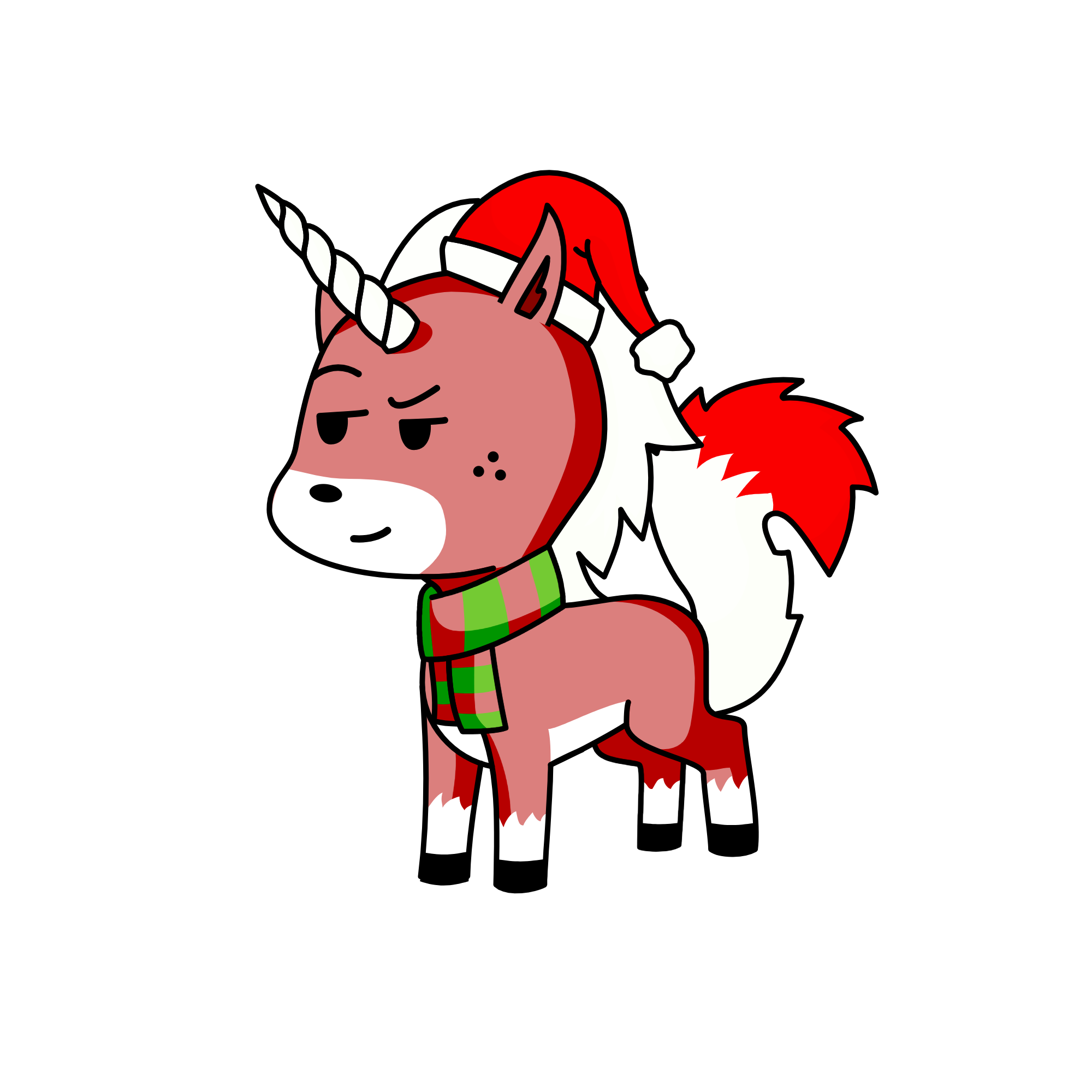 Misltoe, the unicorn