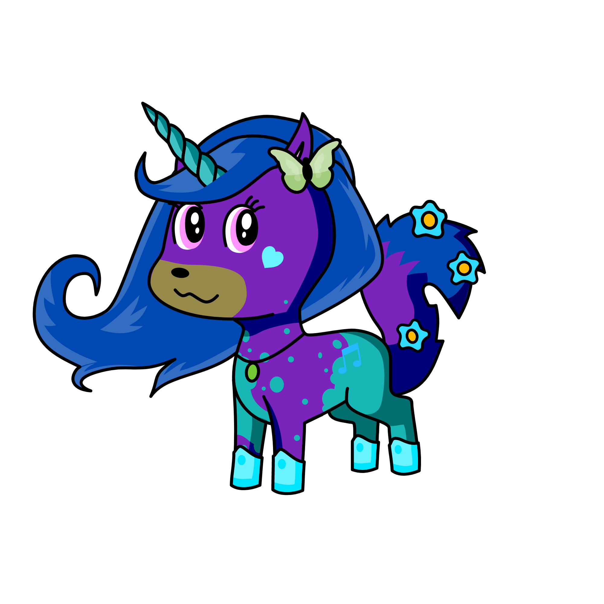 luna , the unicorn