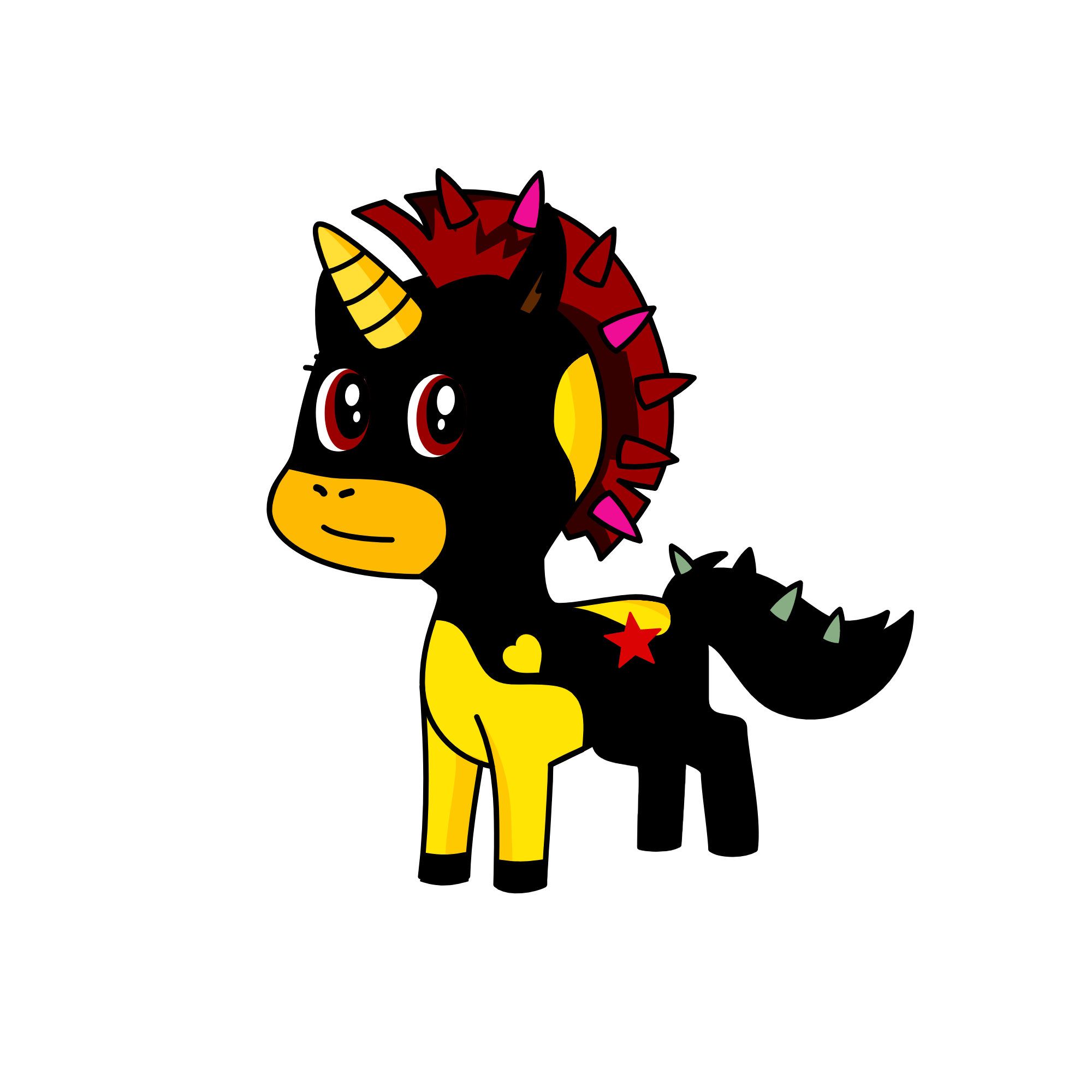 hawk juinur, the unicorn