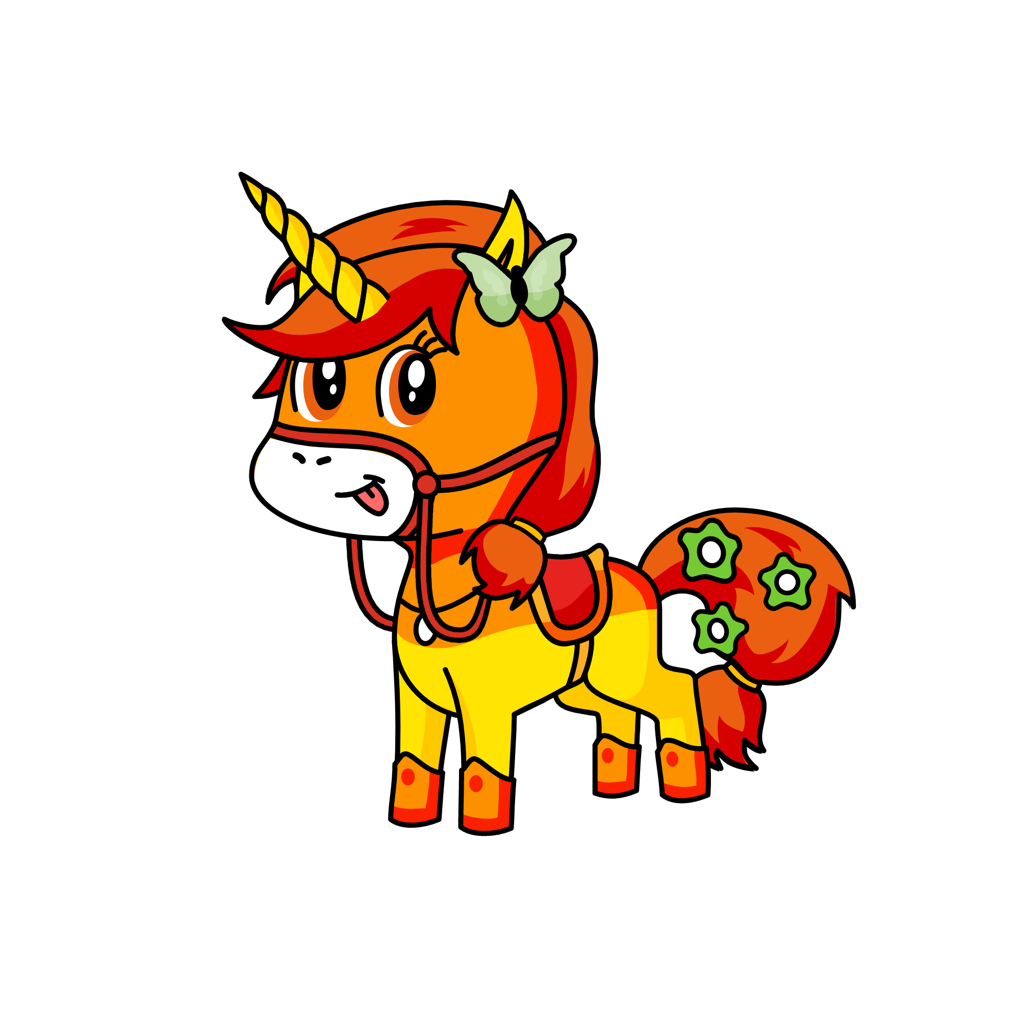 e, the unicorn