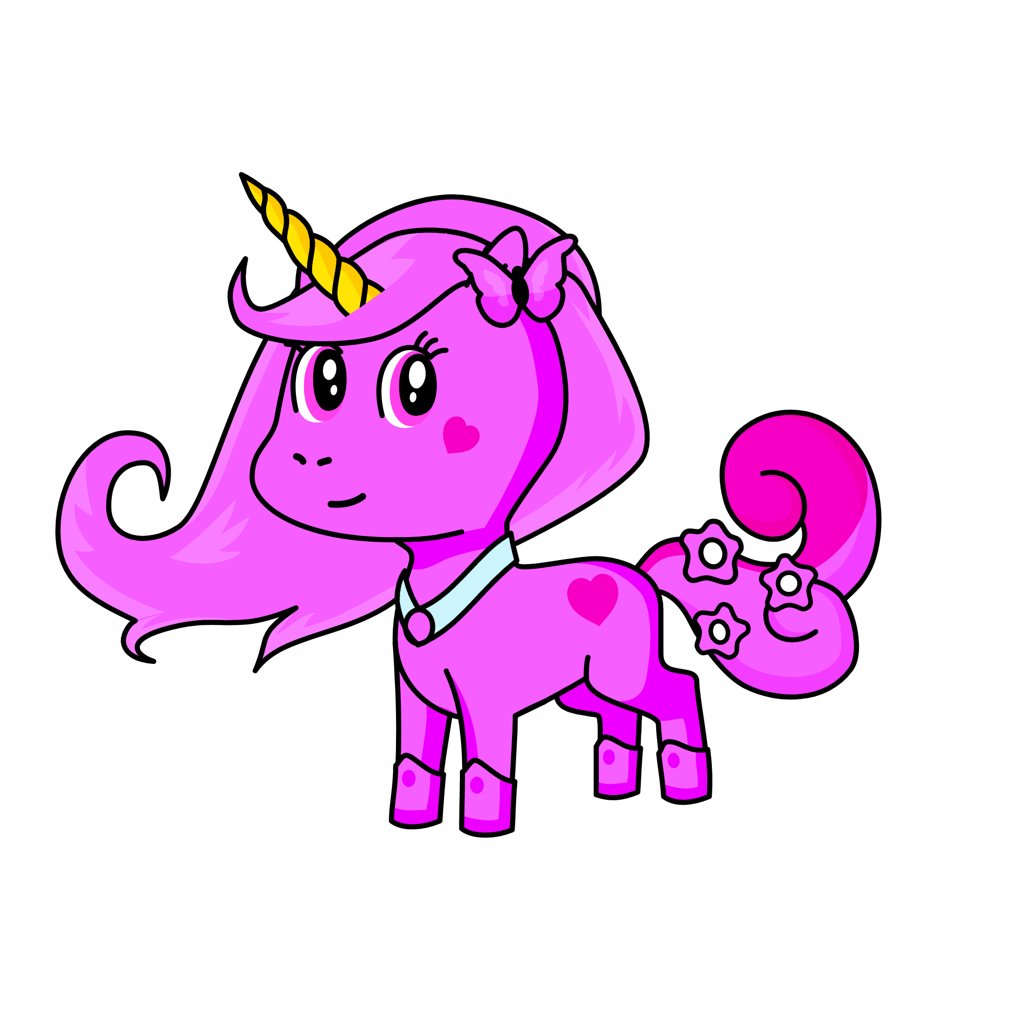 unicorni flor, the unicorn