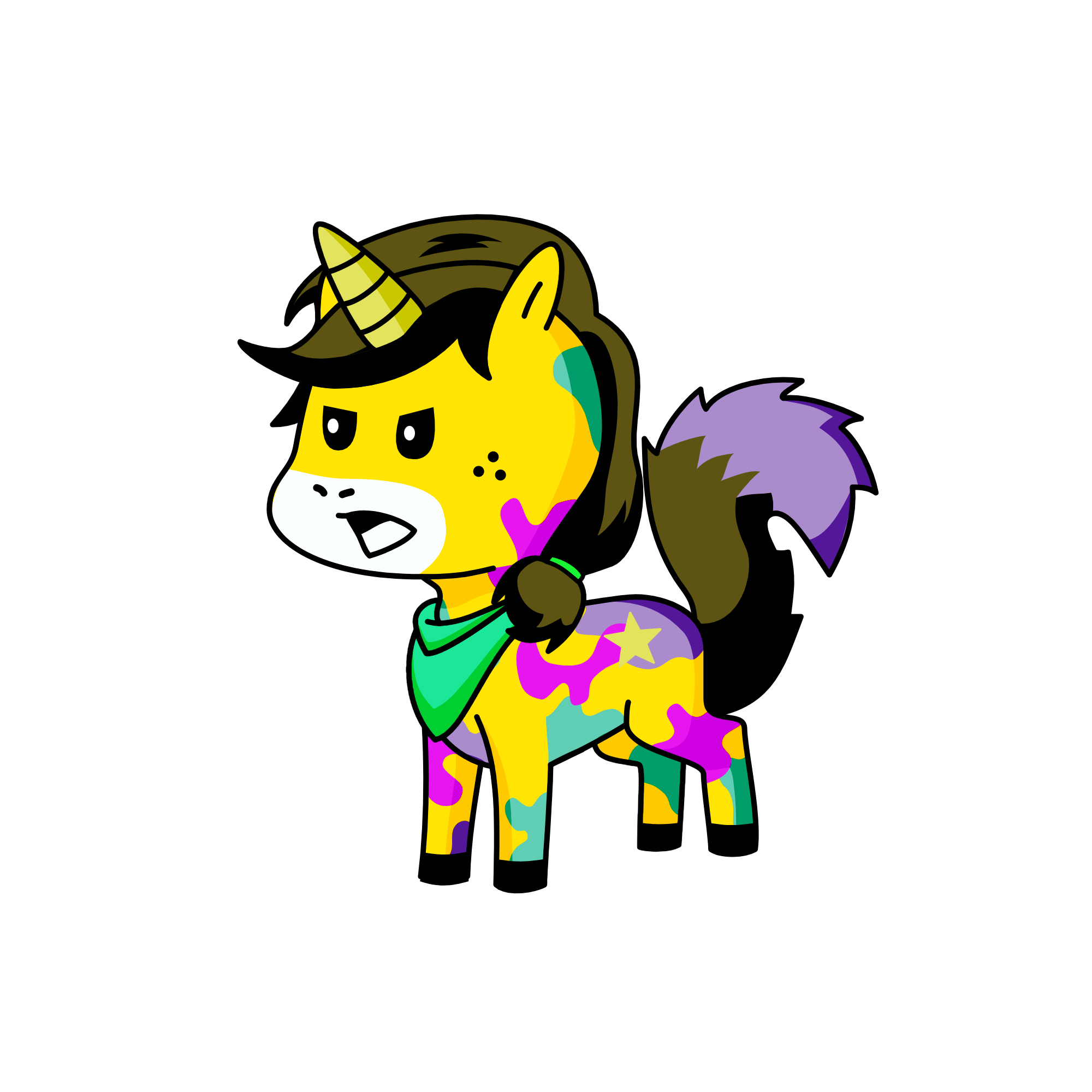 Sherif pony, the unicorn