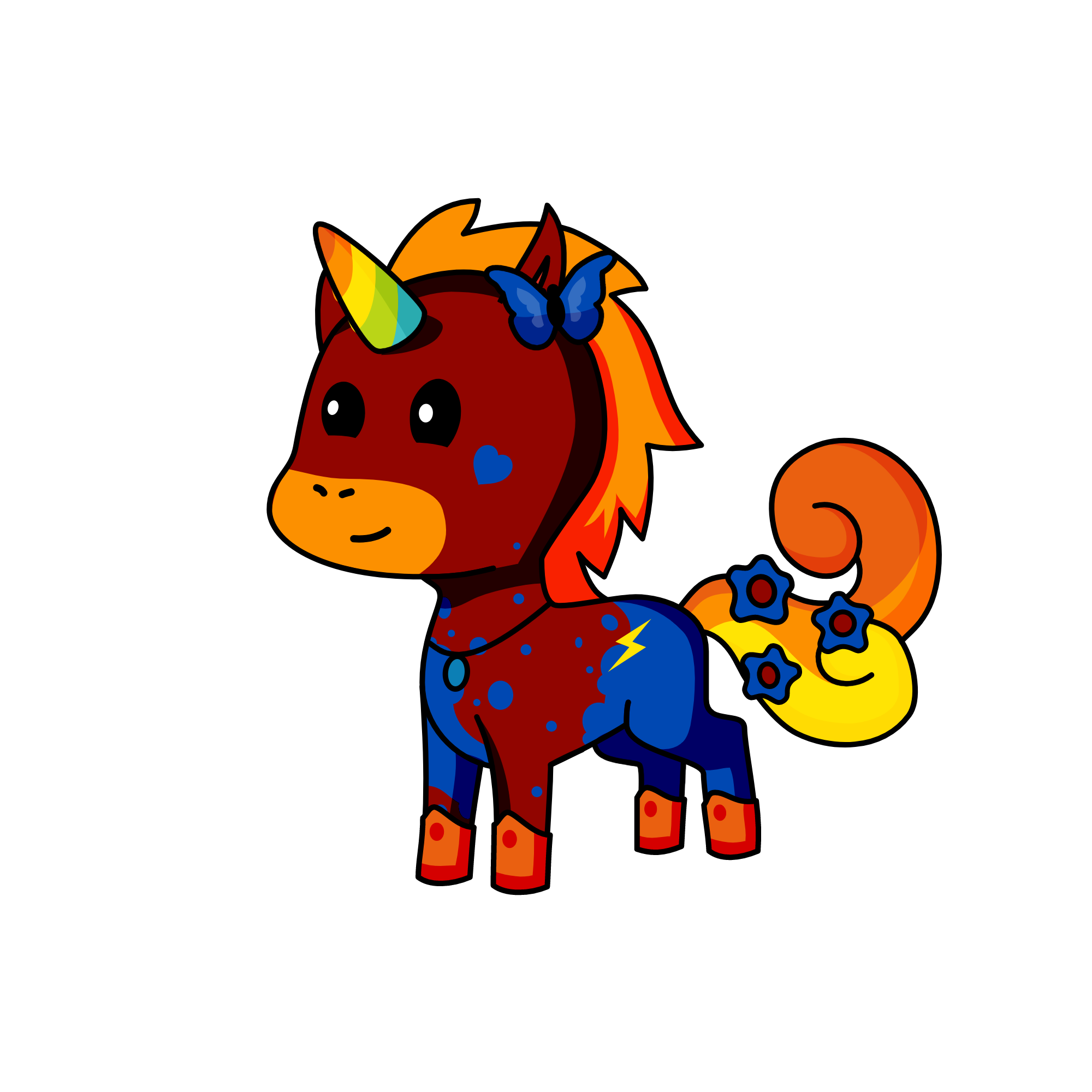 Aurora, the unicorn