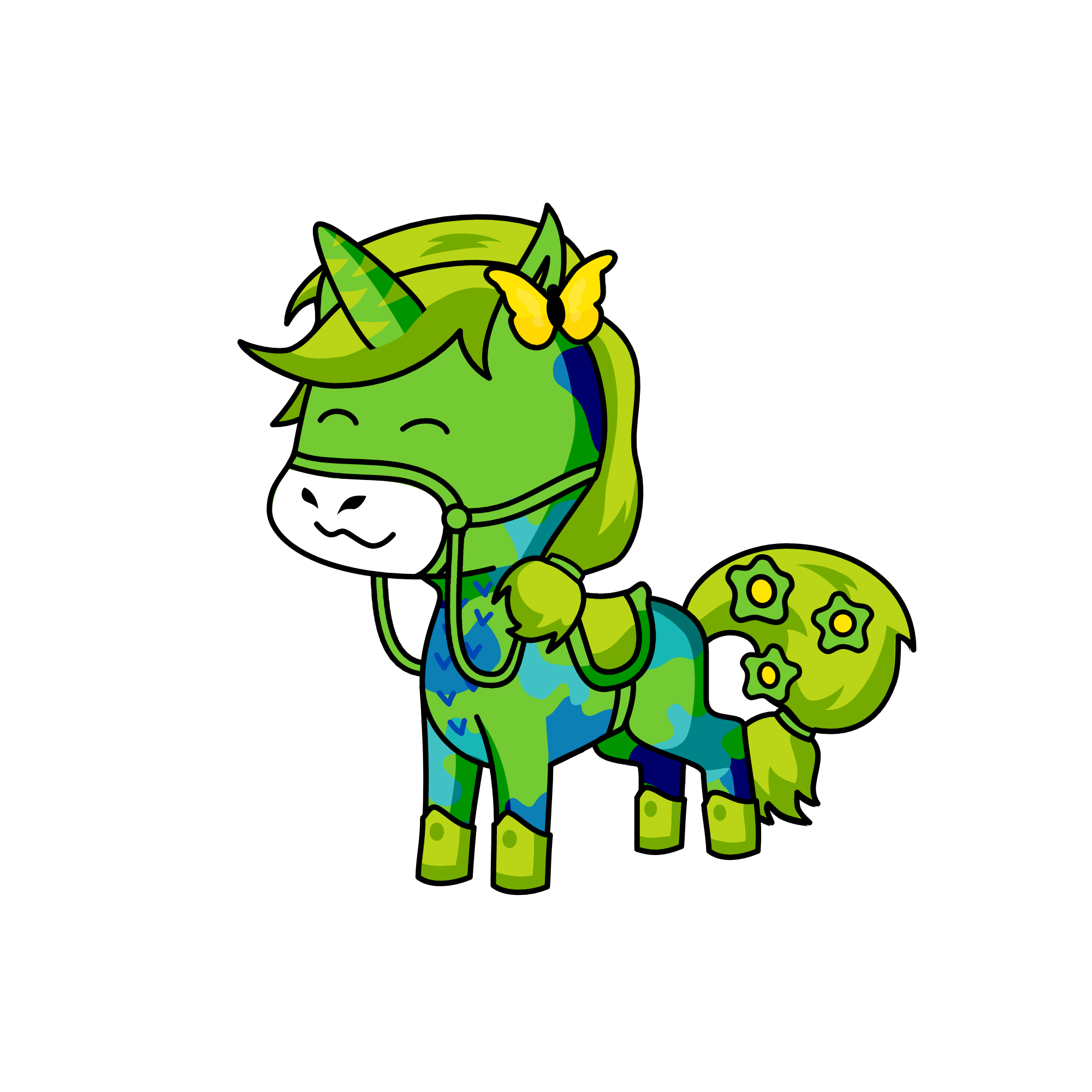Forestine, the unicorn