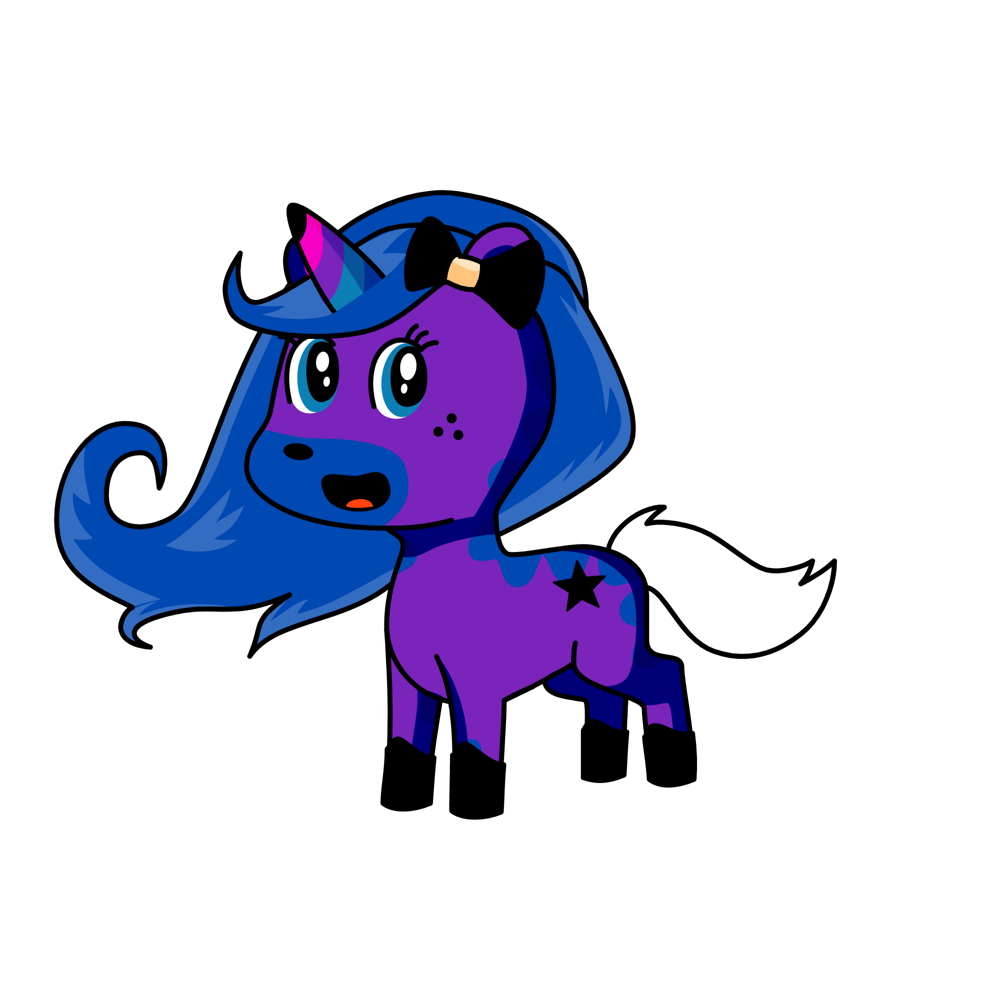 LUNA, the unicorn