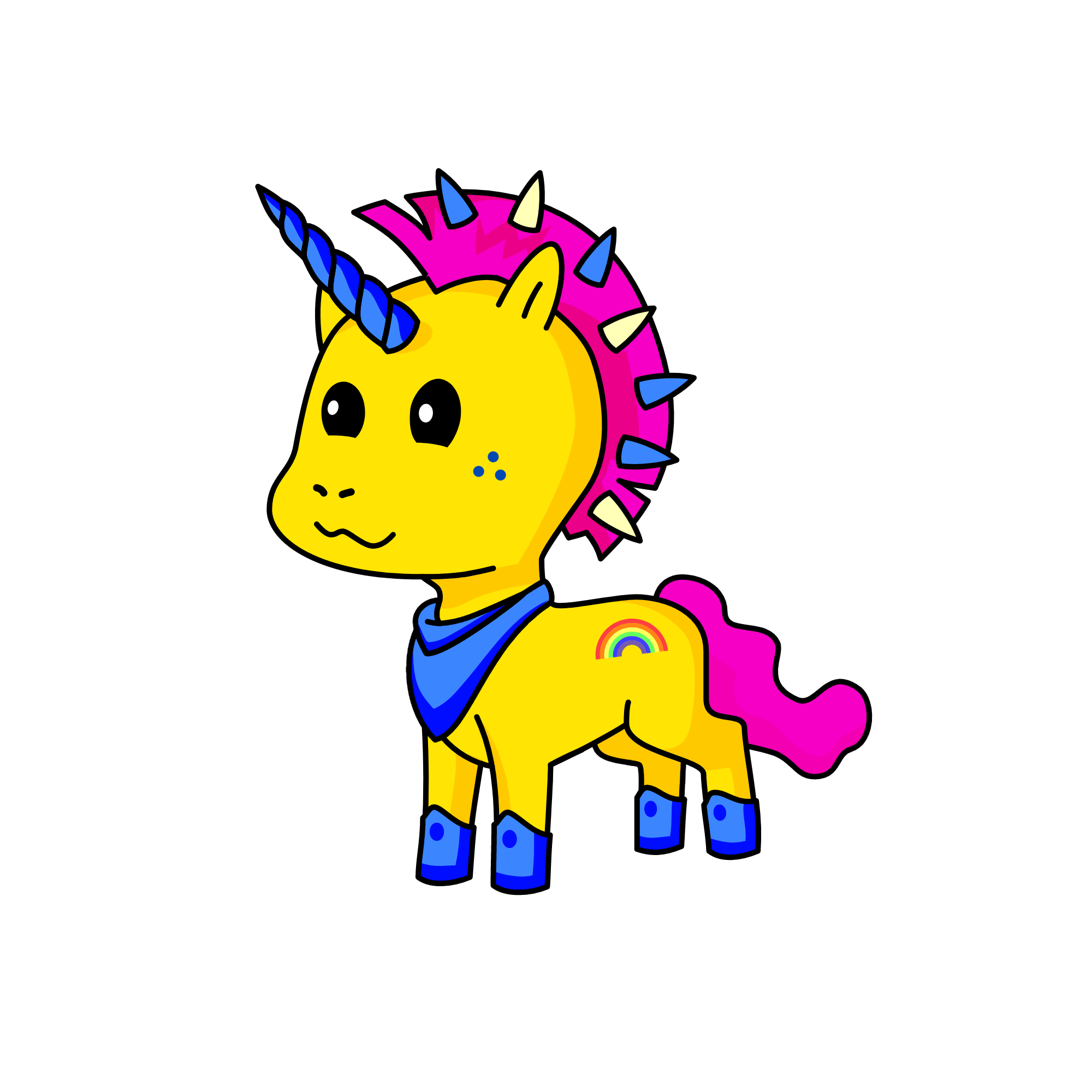 Pan, the unicorn