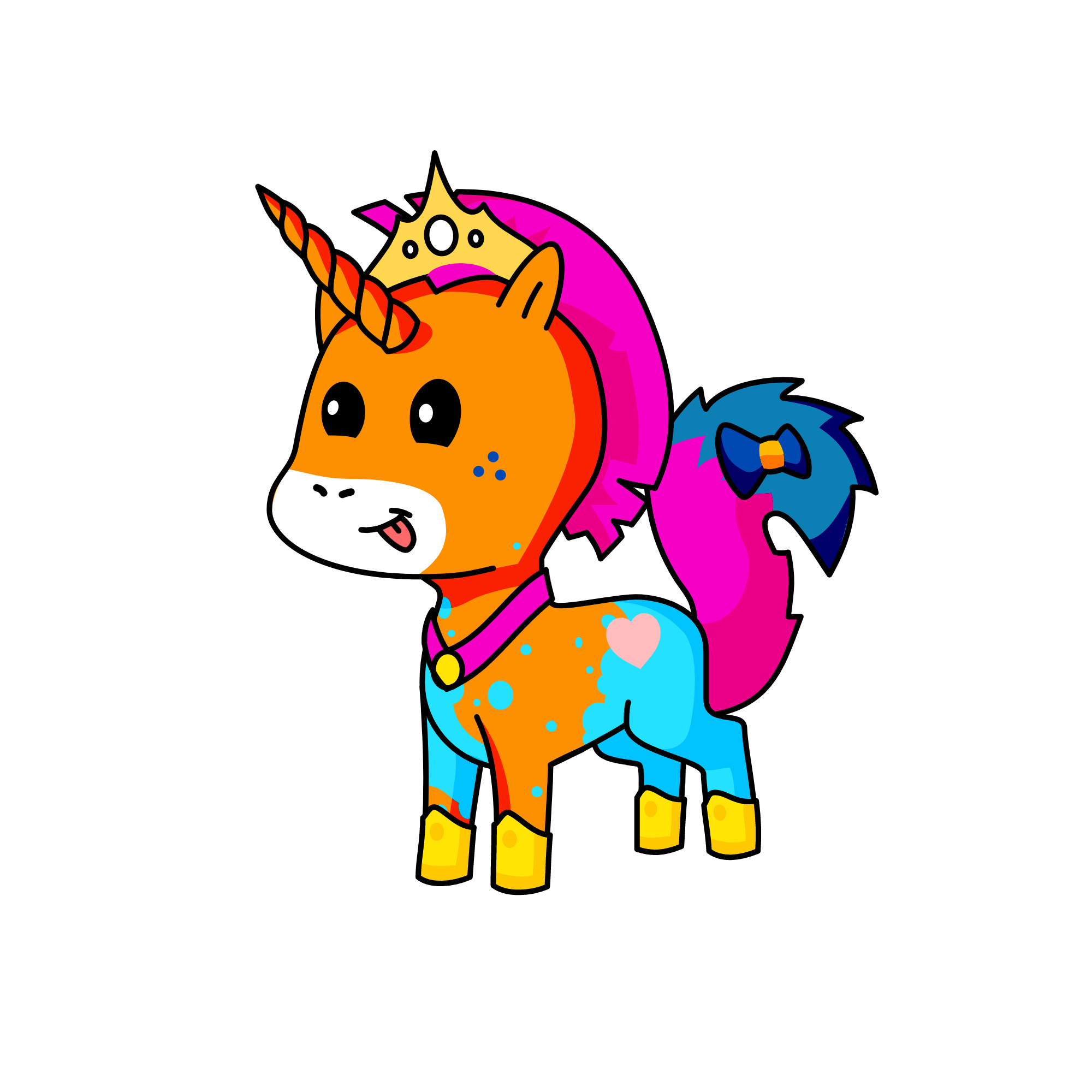 Princess Lilac , the unicorn