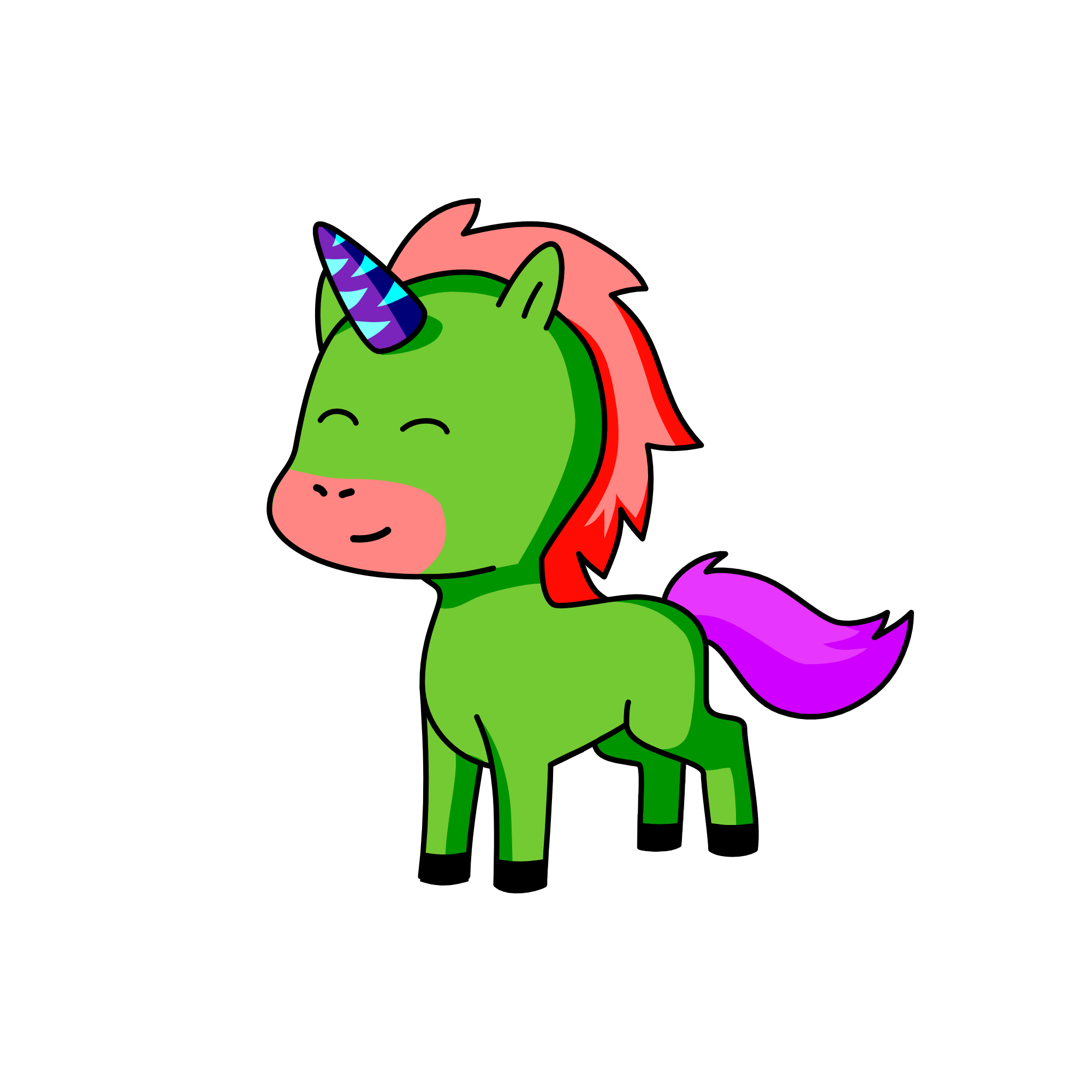 Cocomelon, the unicorn