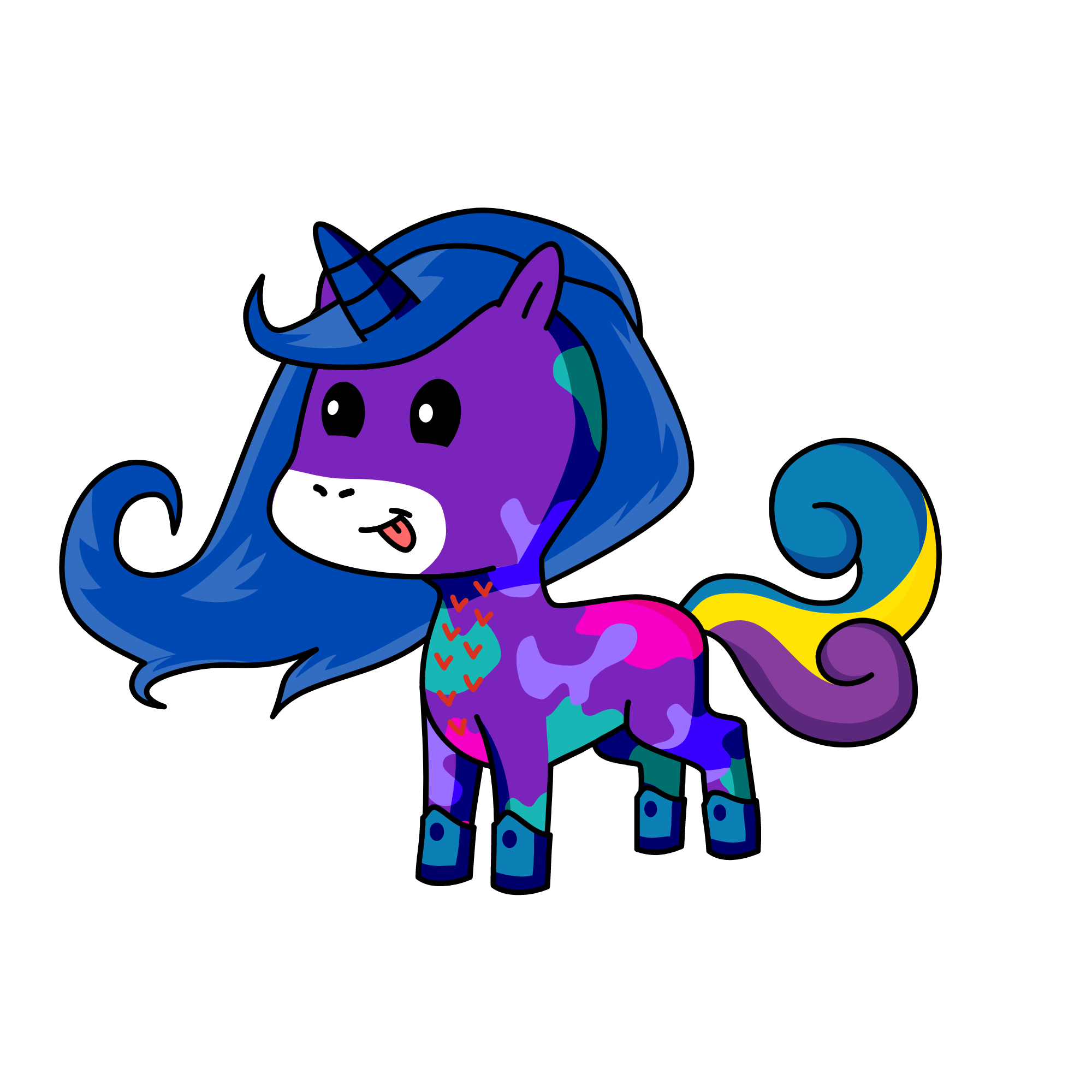 lightning, the unicorn