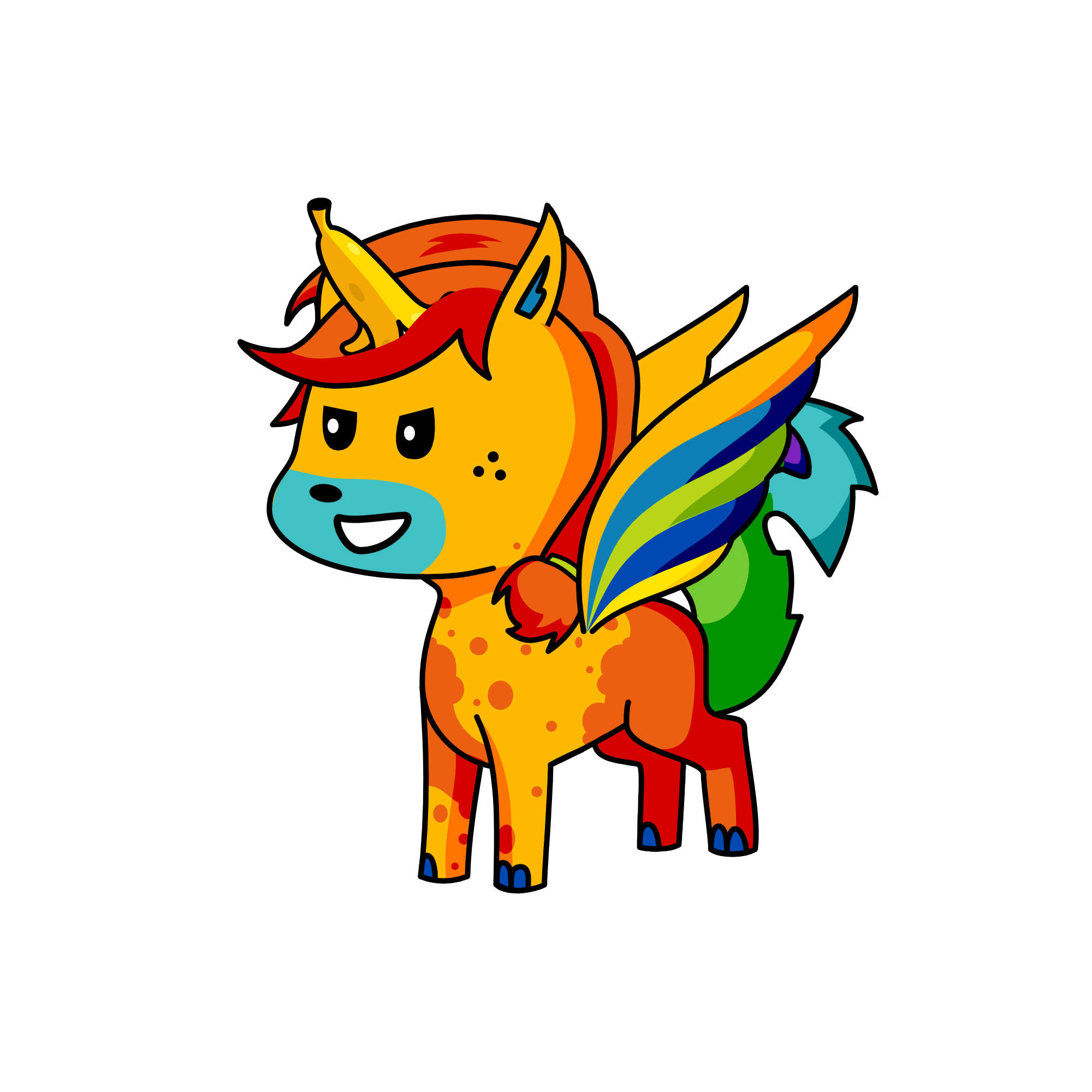 Topaz, the unicorn