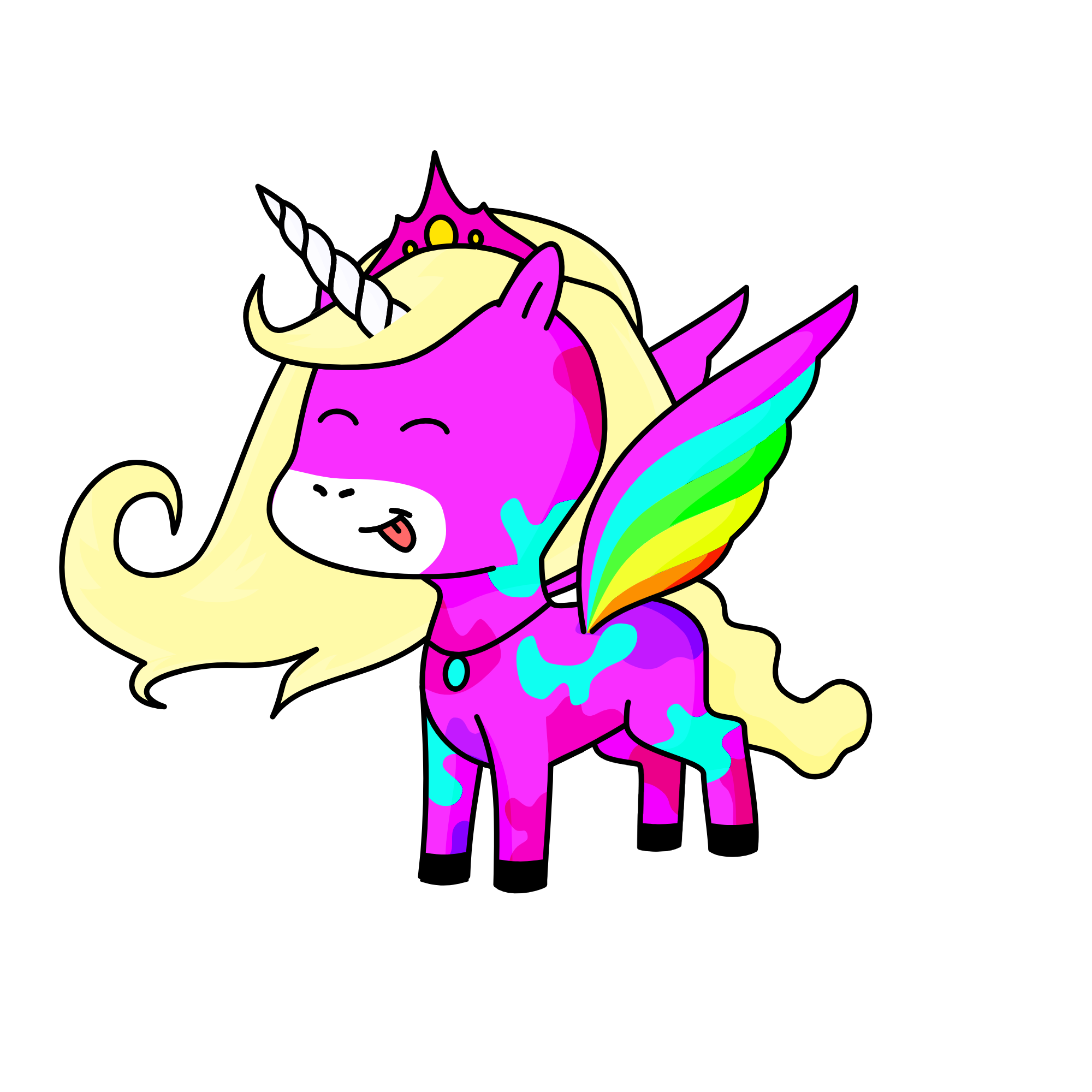 Neon , the unicorn