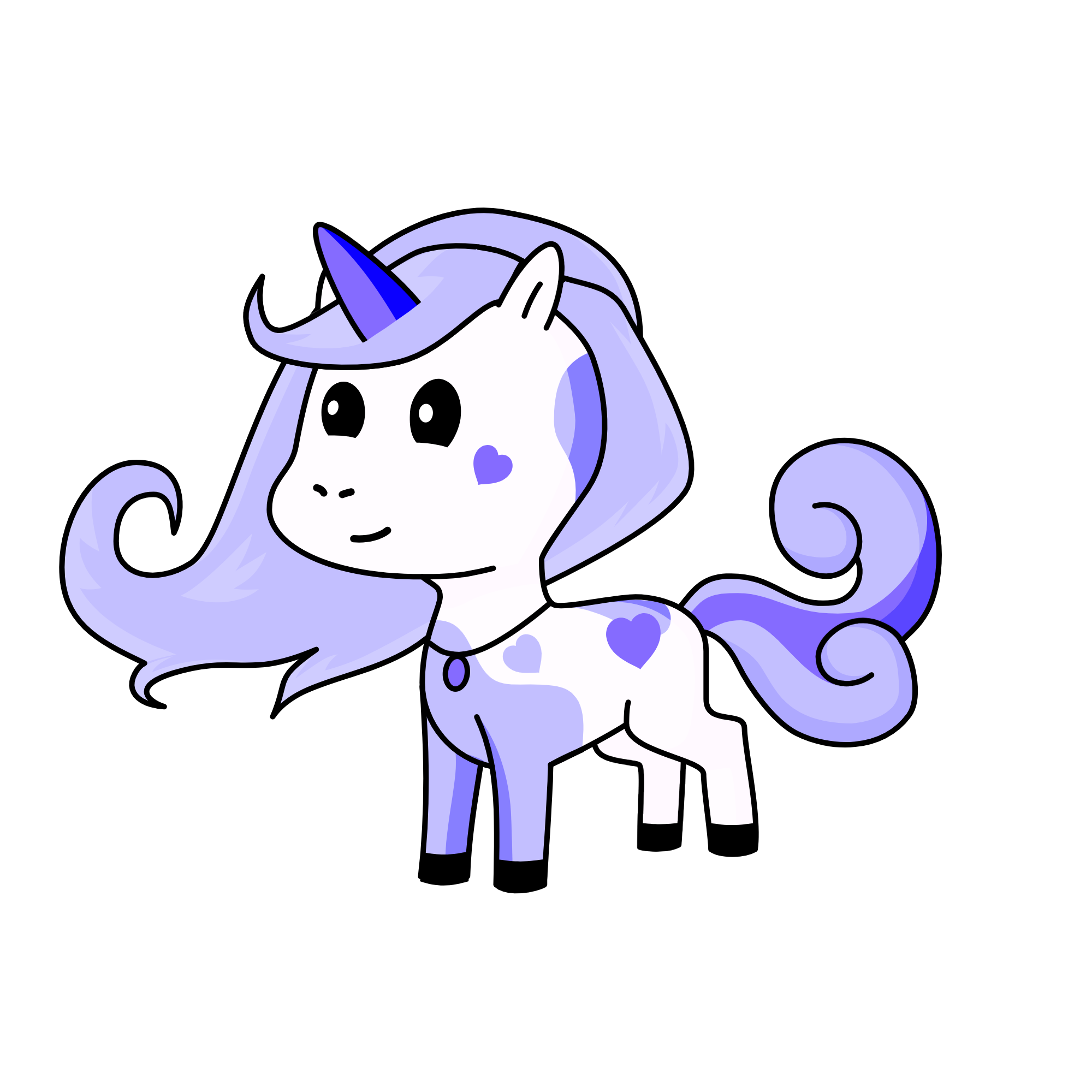 snowy pie, the unicorn
