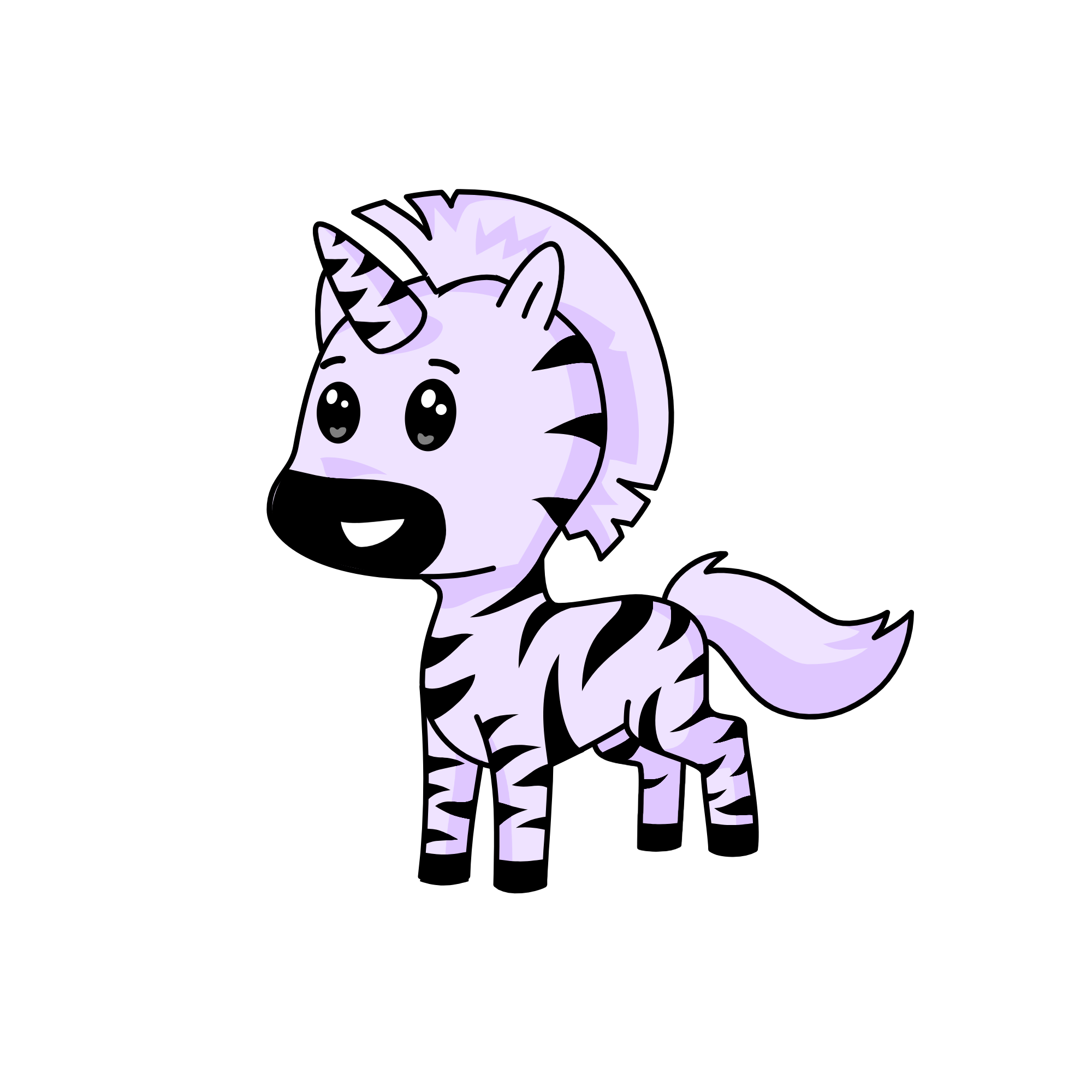 Zebra, the unicorn