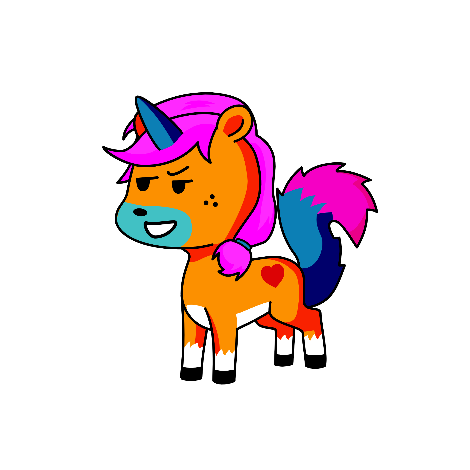 funcake, the unicorn