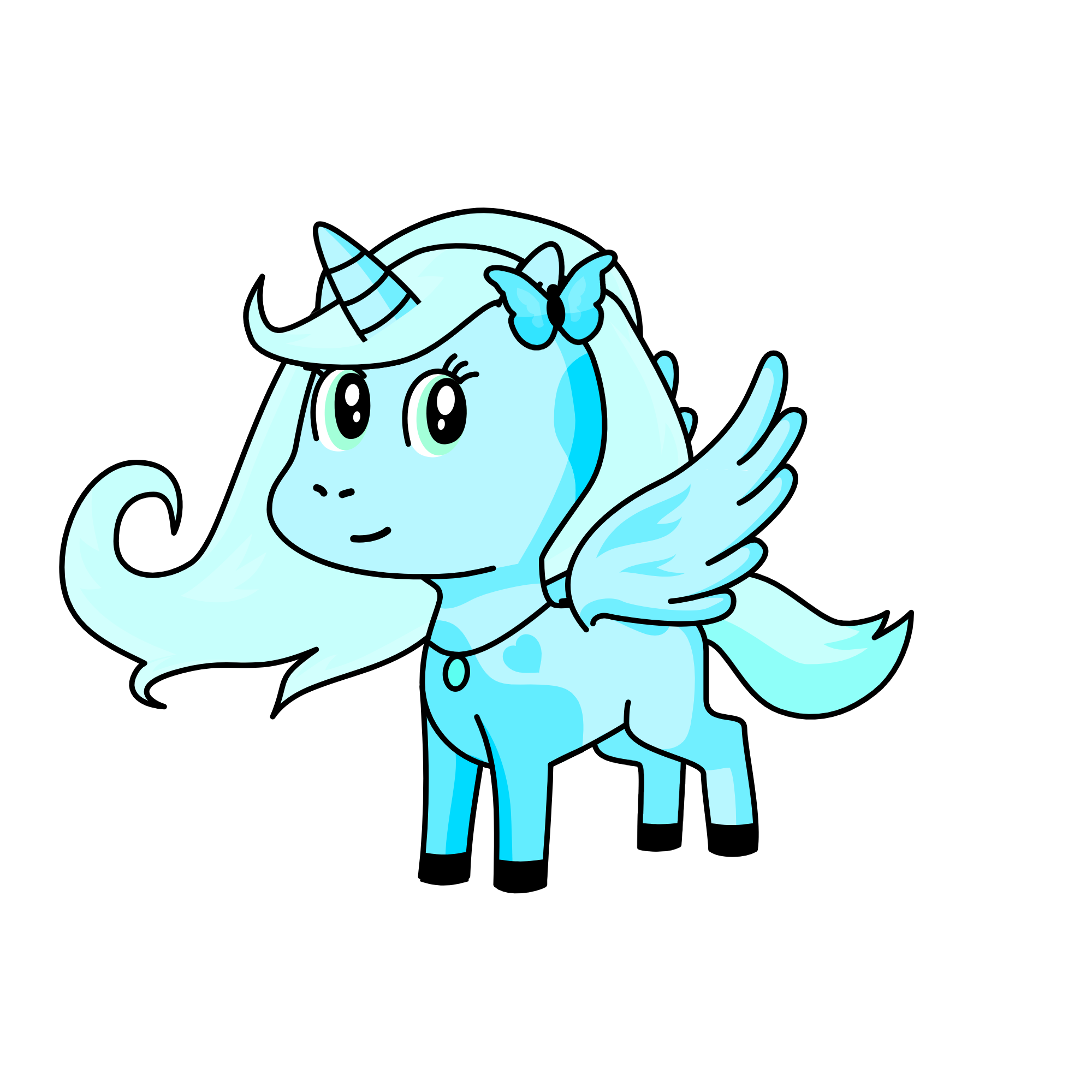 Icee, the unicorn