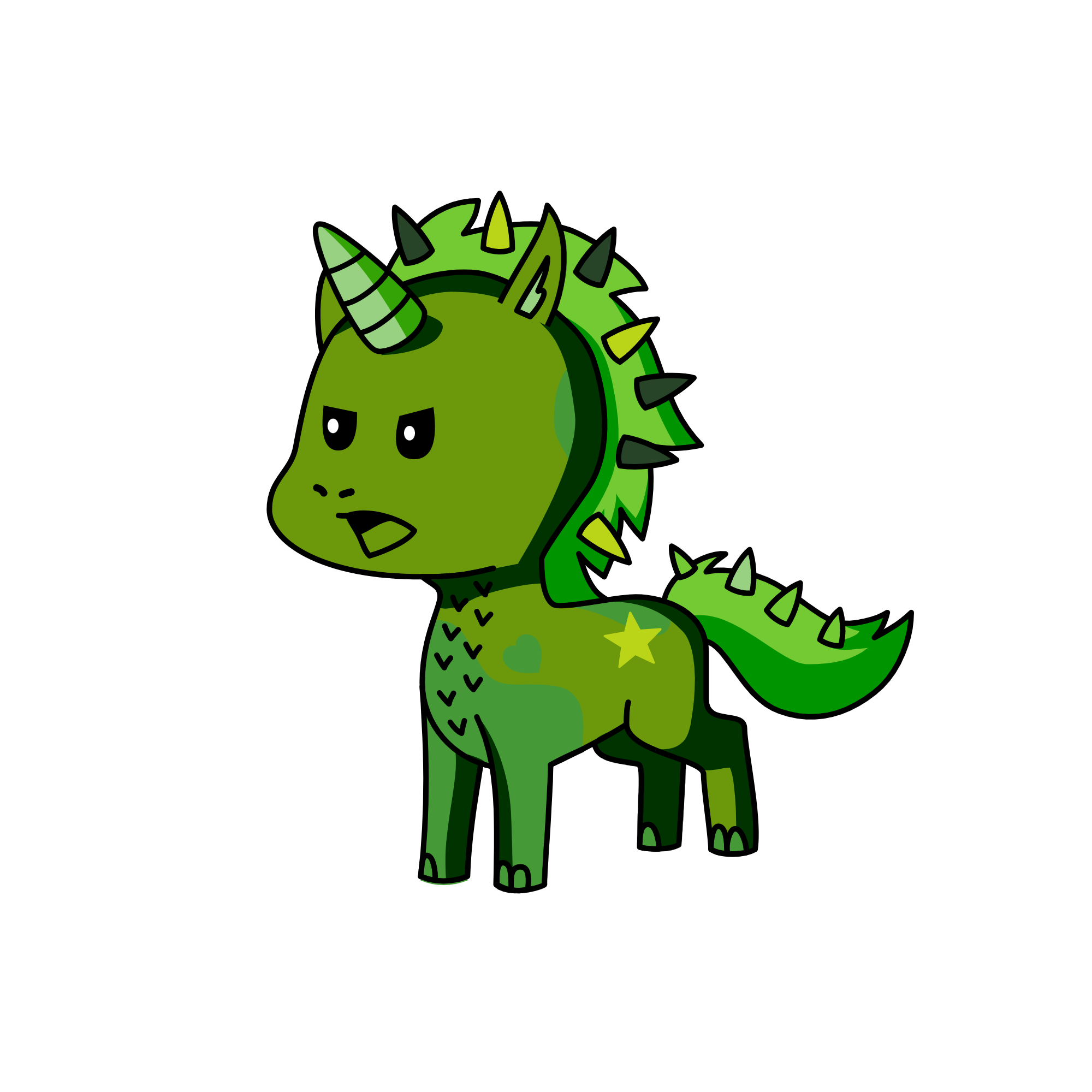 Zombicorn, the unicorn