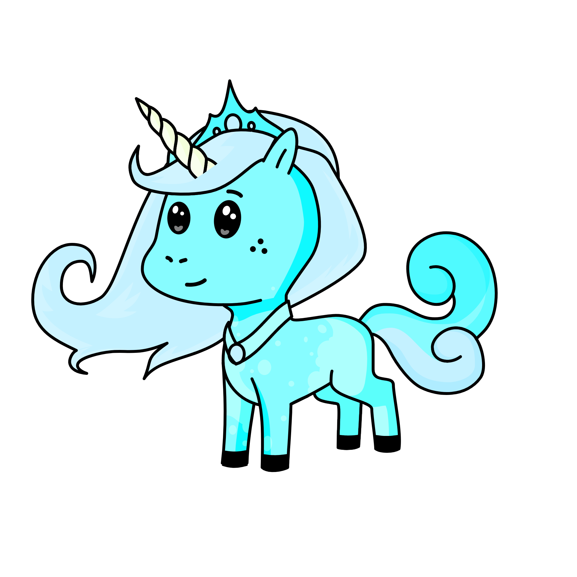 Aquario, the unicorn