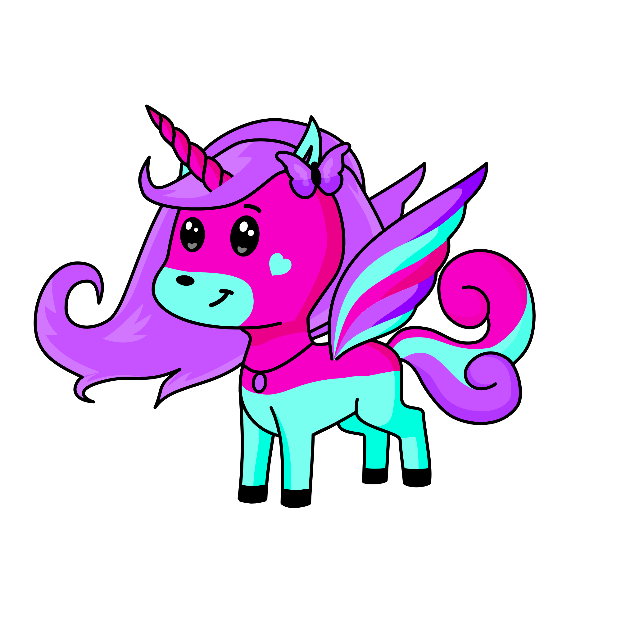 Eleana, the unicorn