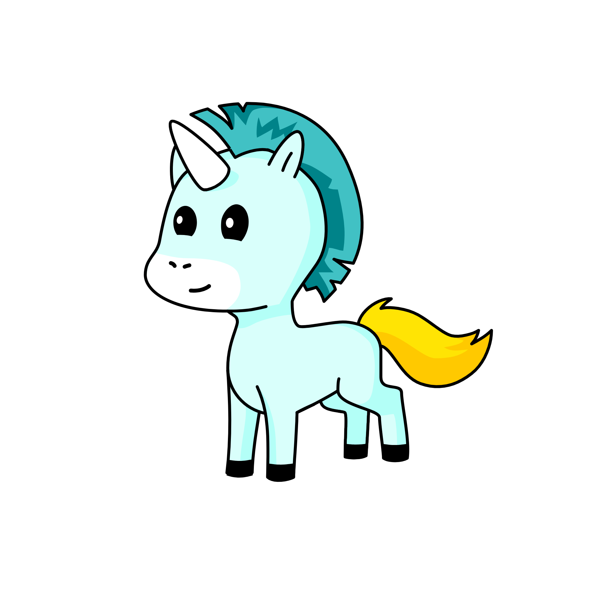 BB, the unicorn